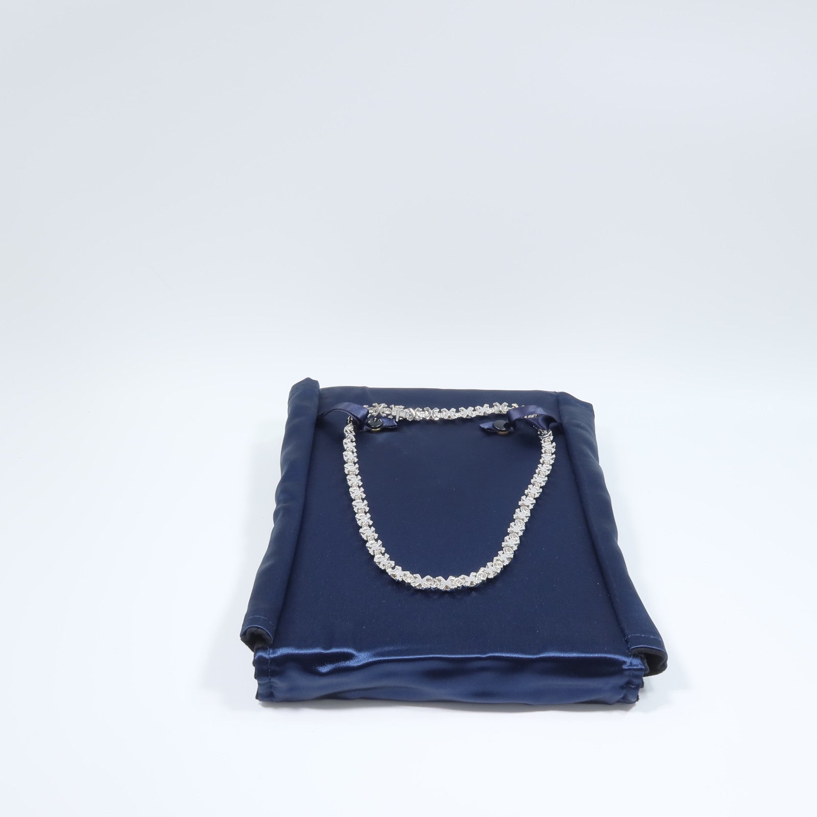 TIFFANY＆CO 18K白金Lynn Diamond Necklace項鍊