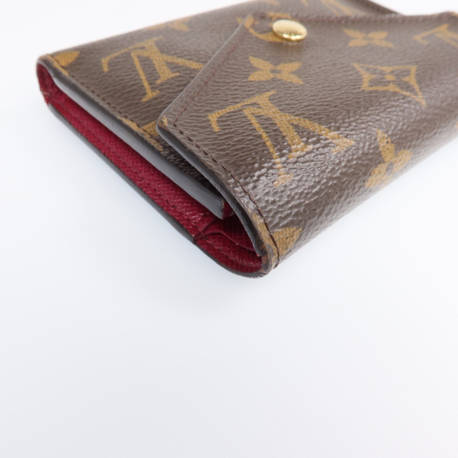 LOUIS VUITTON Monogram Portefeuille Victorine金扣錢包