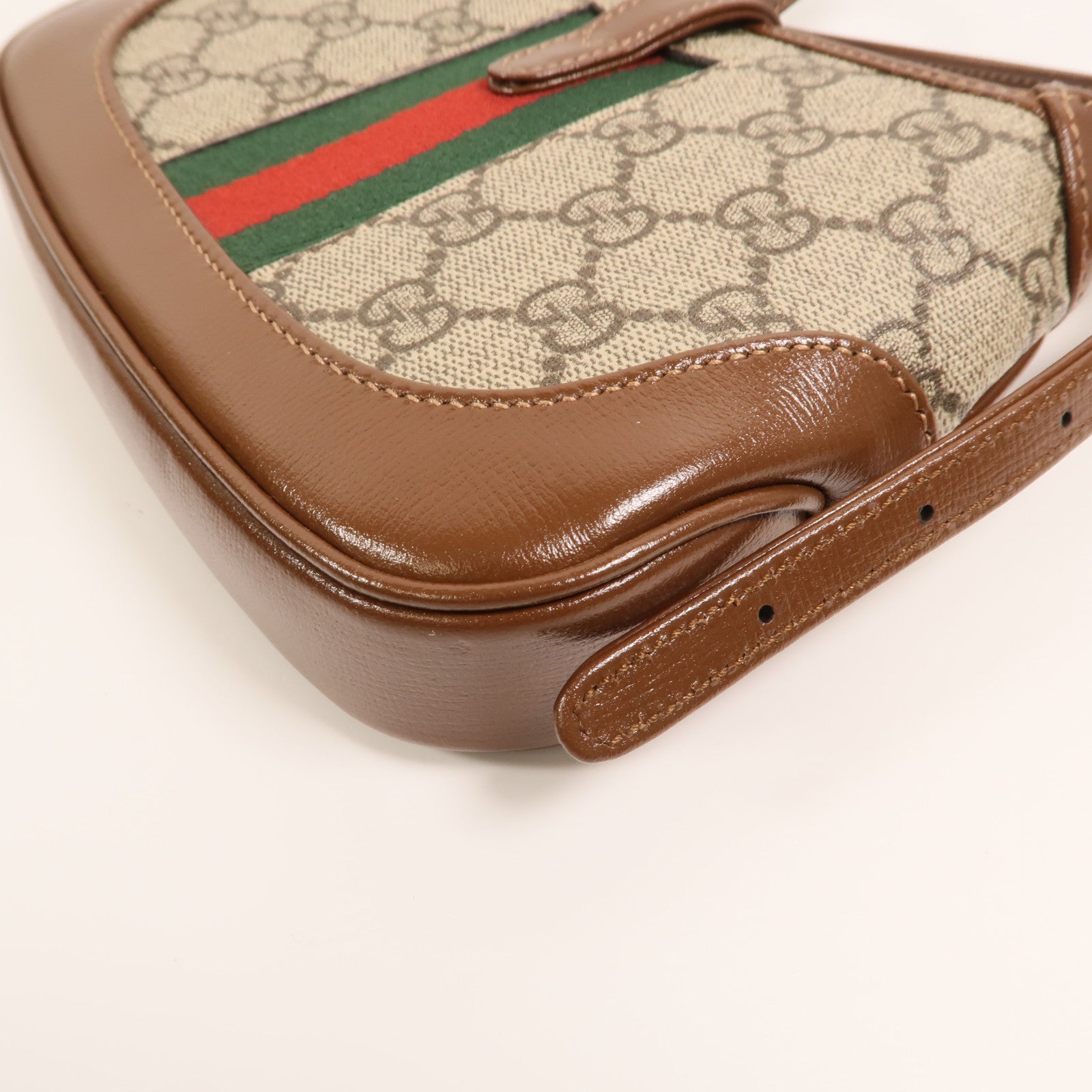GUCCI 塗層帆布Mini Jackie 1961肩背袋