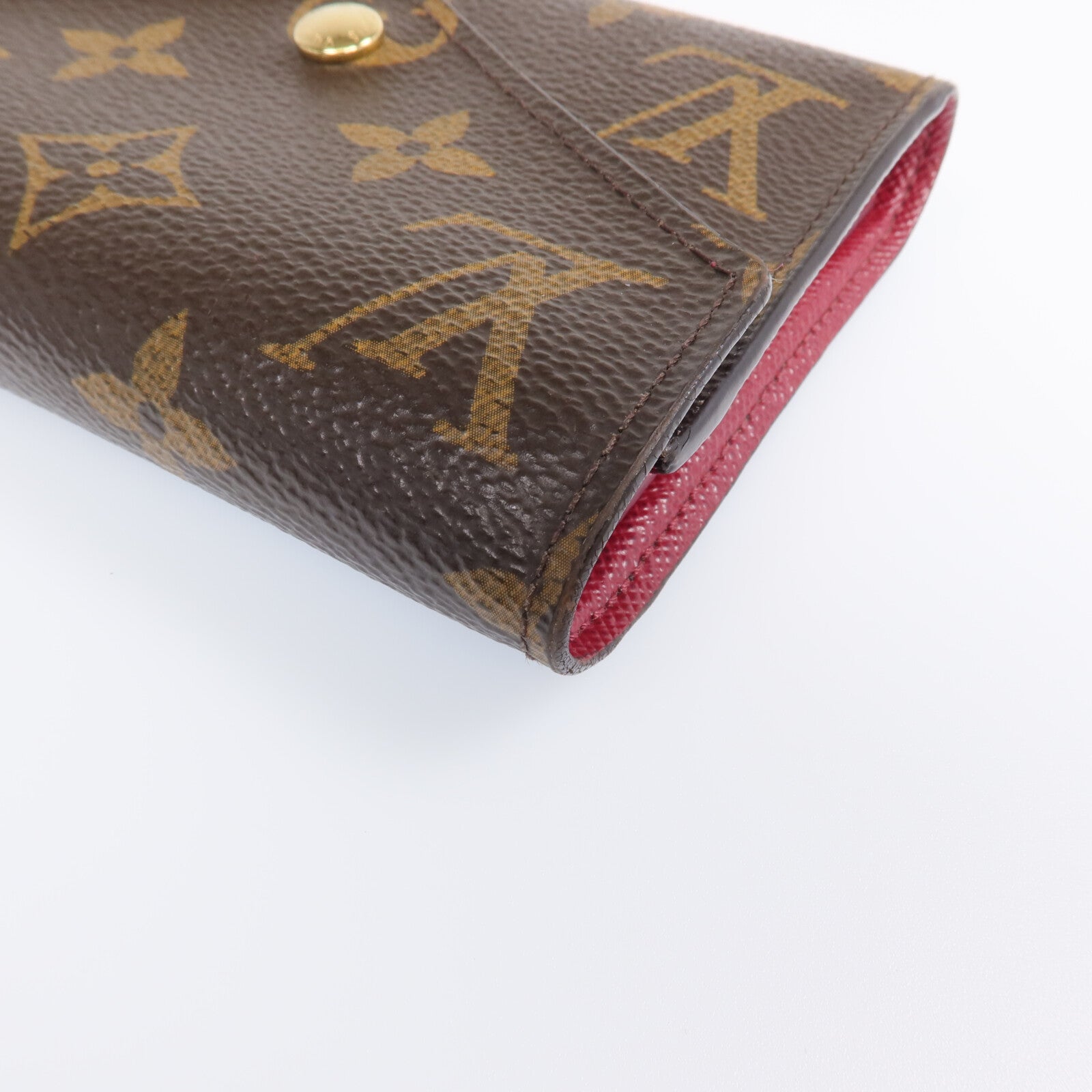 LOUIS VUITTON Monogram Portefeuille Victorine金扣錢包