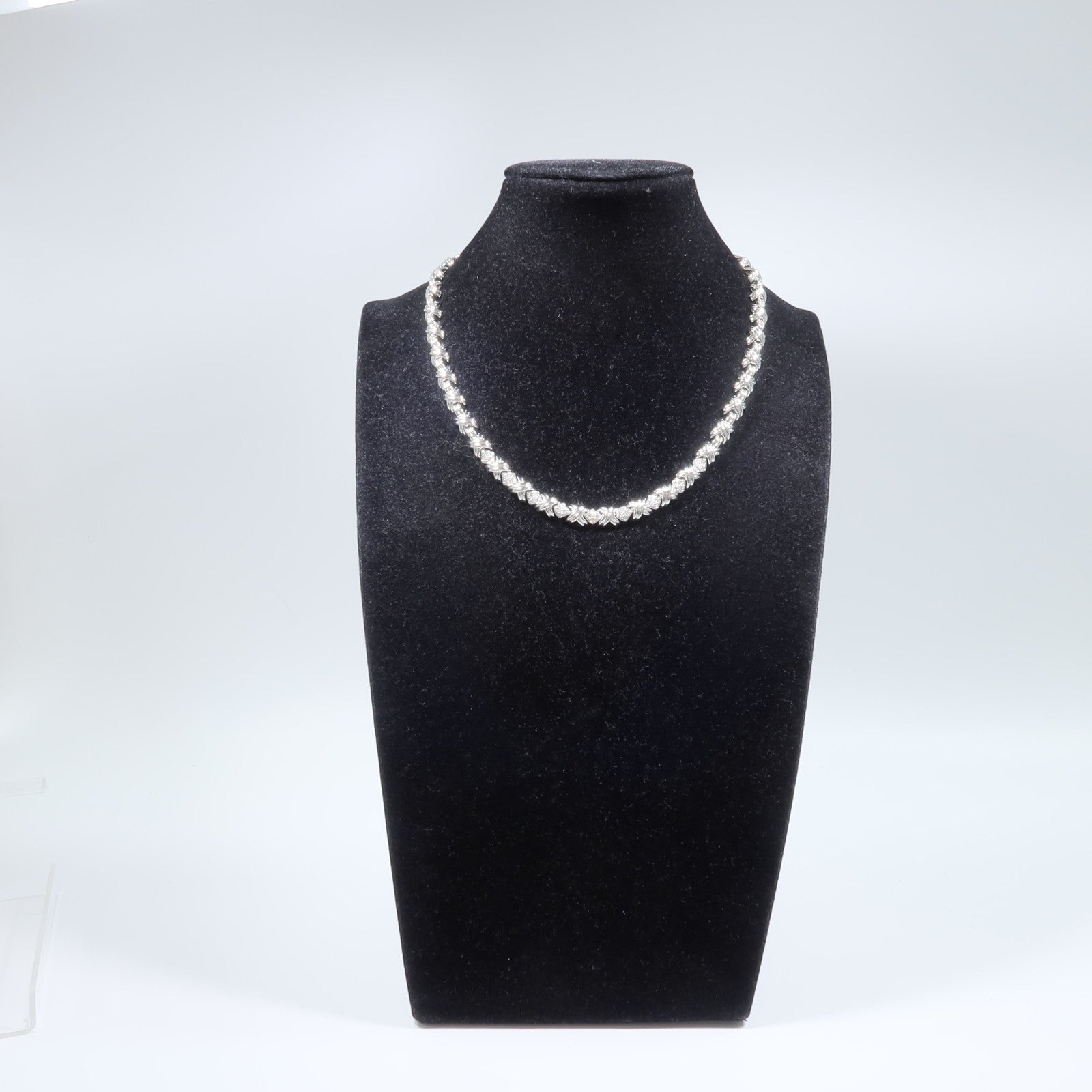 TIFFANY＆CO 18K白金Lynn Diamond Necklace項鍊