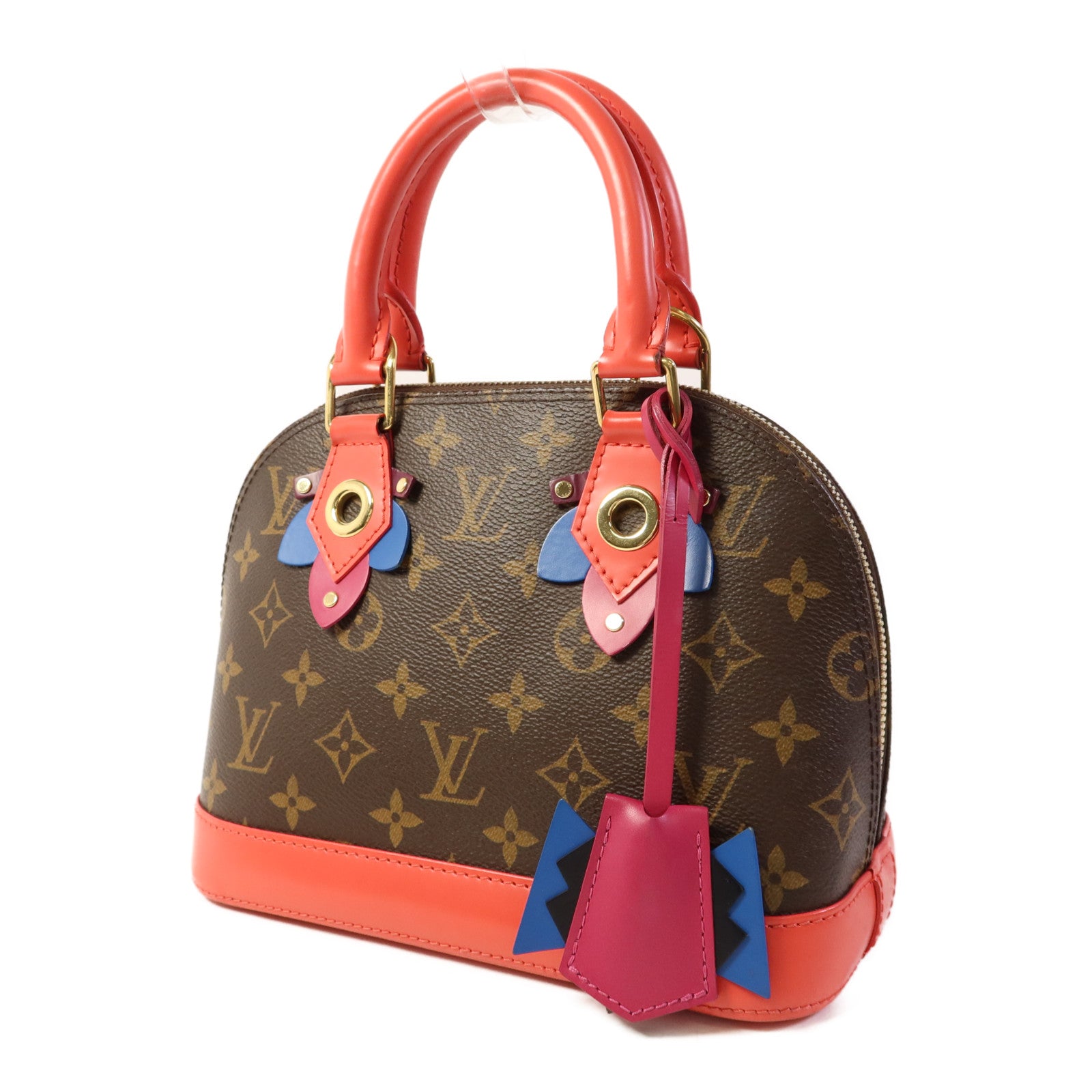 LOUIS VUITTON Monogram Alma BB金扣手挽肩背兩用袋
