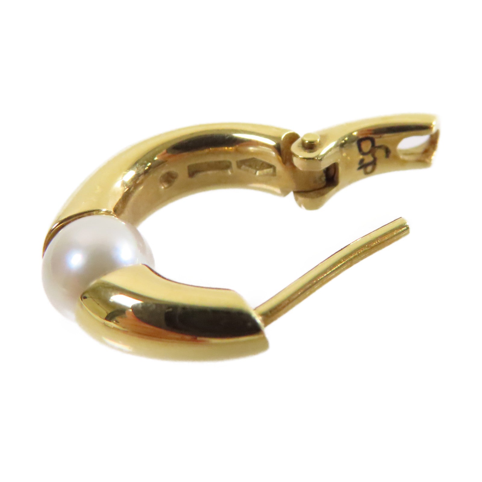 MIKIMOTO 18K黃金/珍珠Pearl Earrings耳環