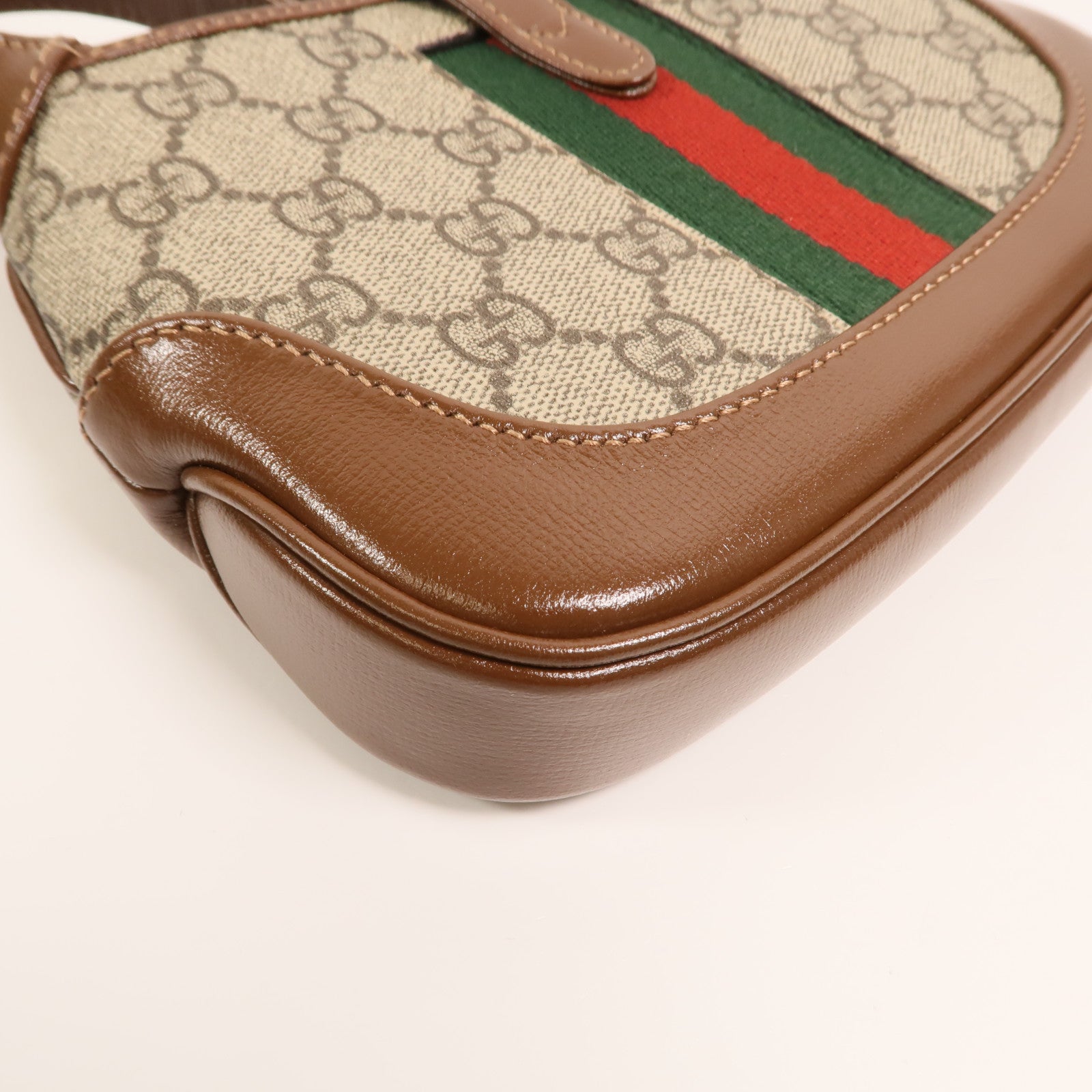 GUCCI 塗層帆布Mini Jackie 1961肩背袋