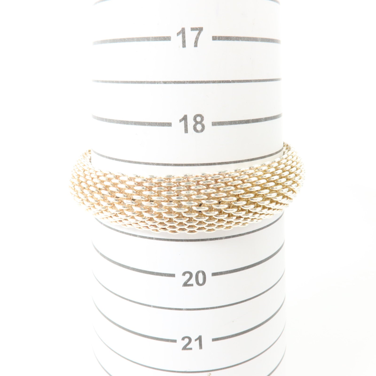 TIFFANY＆CO 925純銀Somerset Mesh Bracelet手鏈