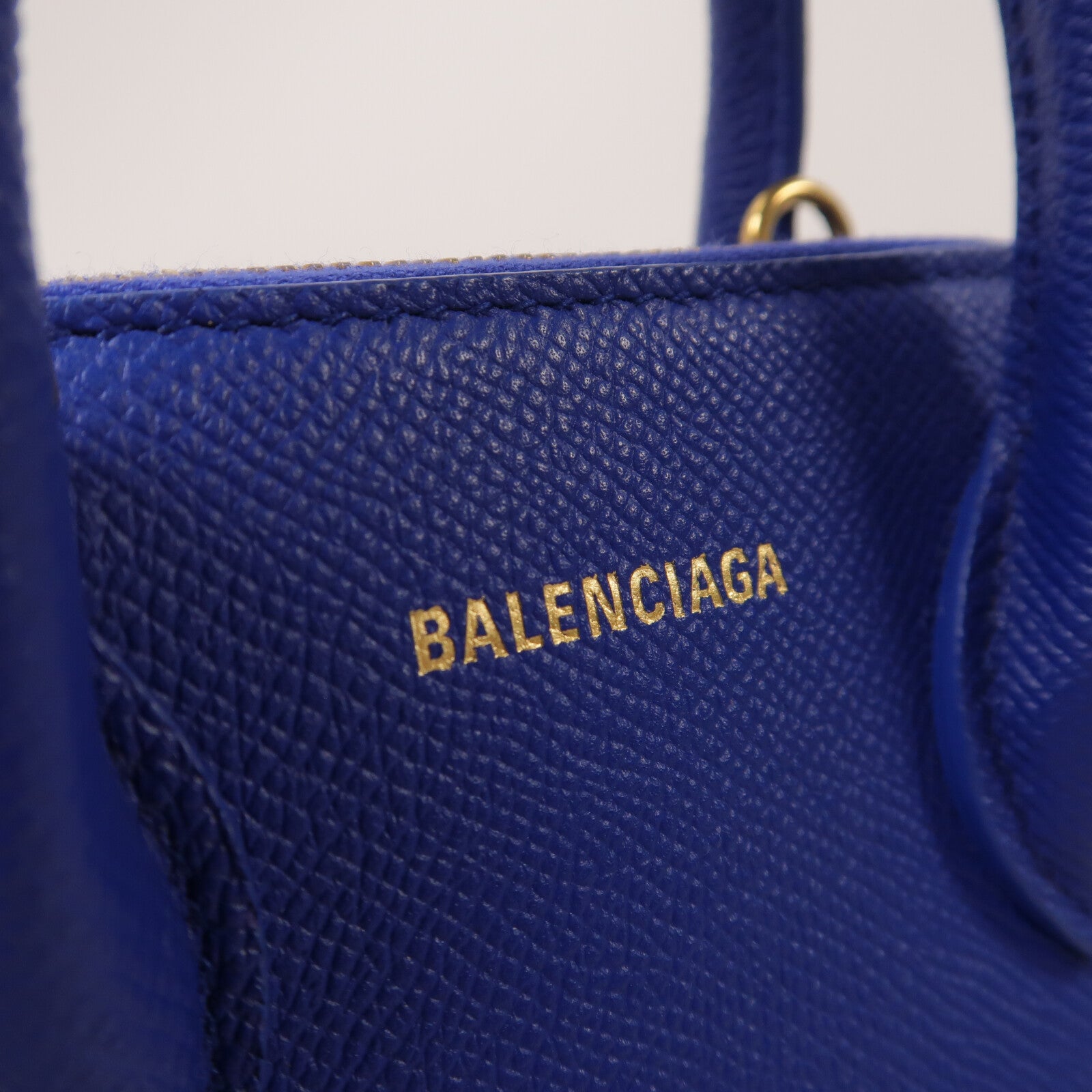 BALENCIAGA 牛皮皮革Ville Top Handle XXS手挽肩背兩用袋