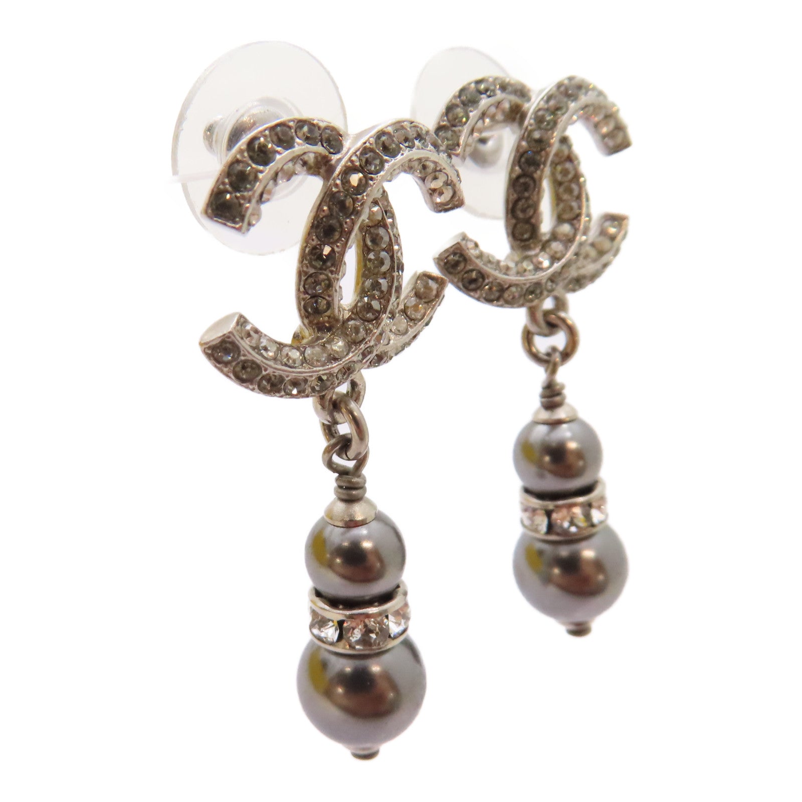 CHANEL 金屬Earrings耳環金色