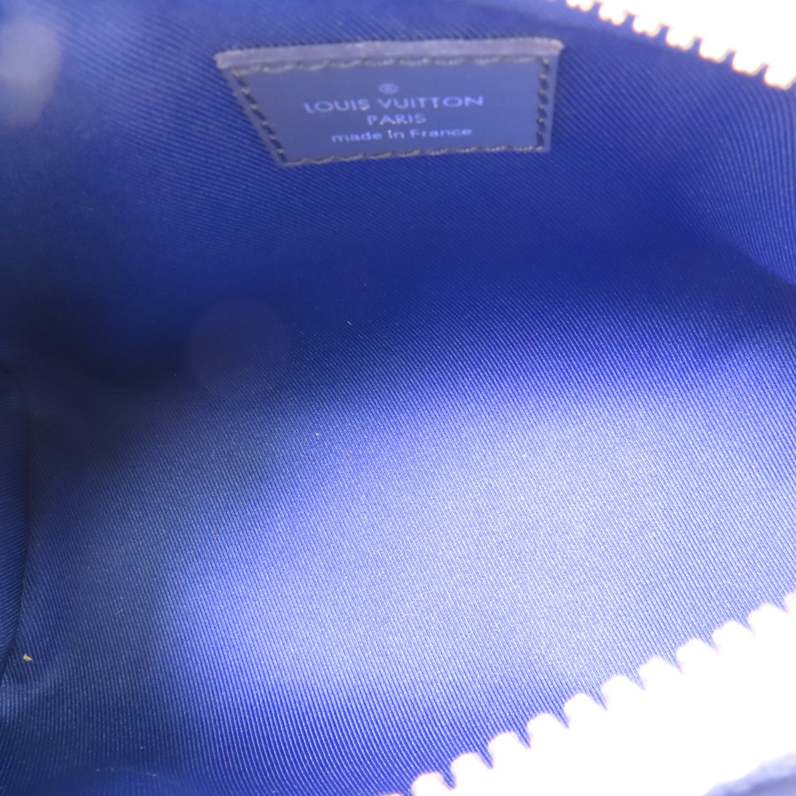 LOUIS VUITTON Watercolor Monogram Keepall XS銀扣手挽肩背兩用袋白色/藍色