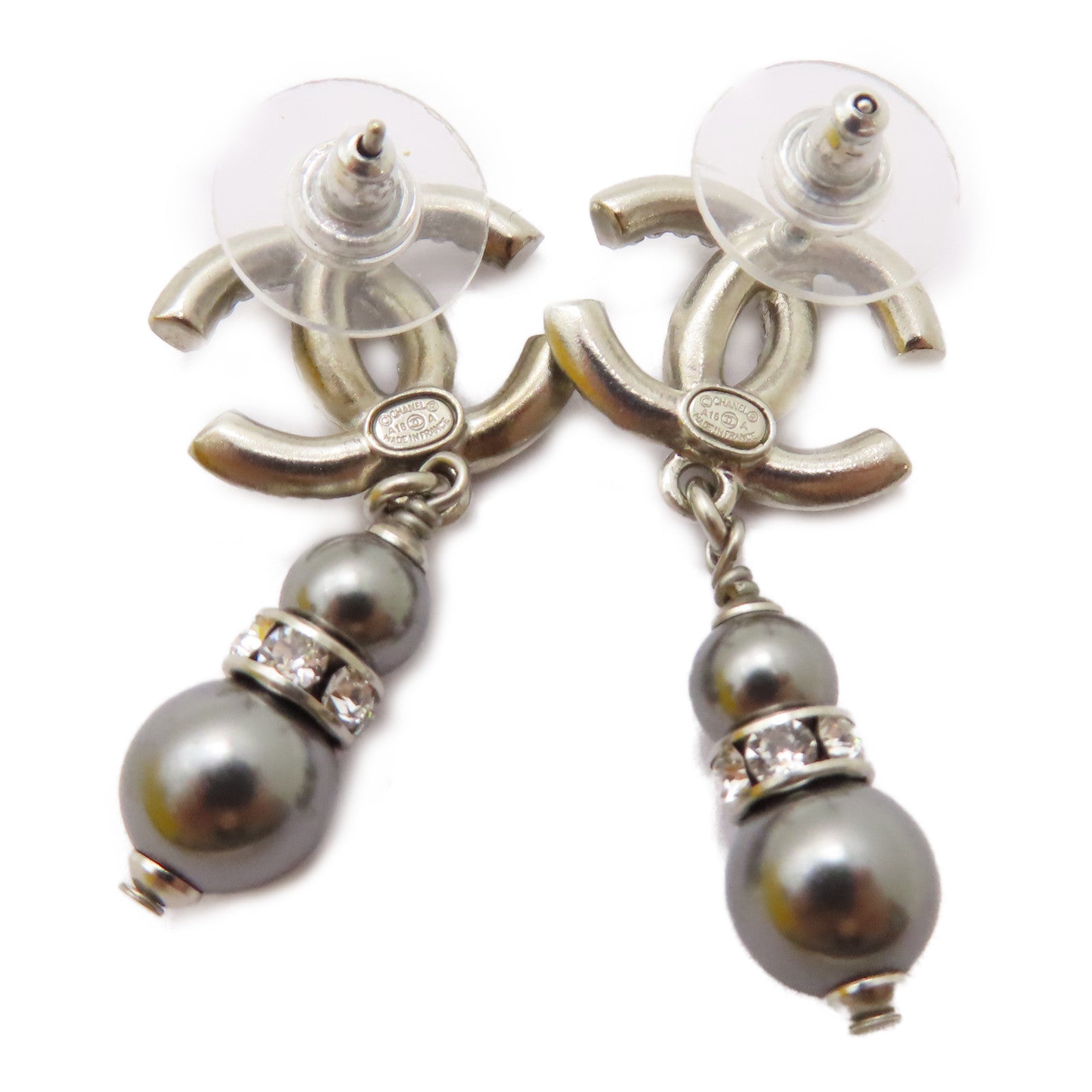 CHANEL 金屬Earrings耳環金色