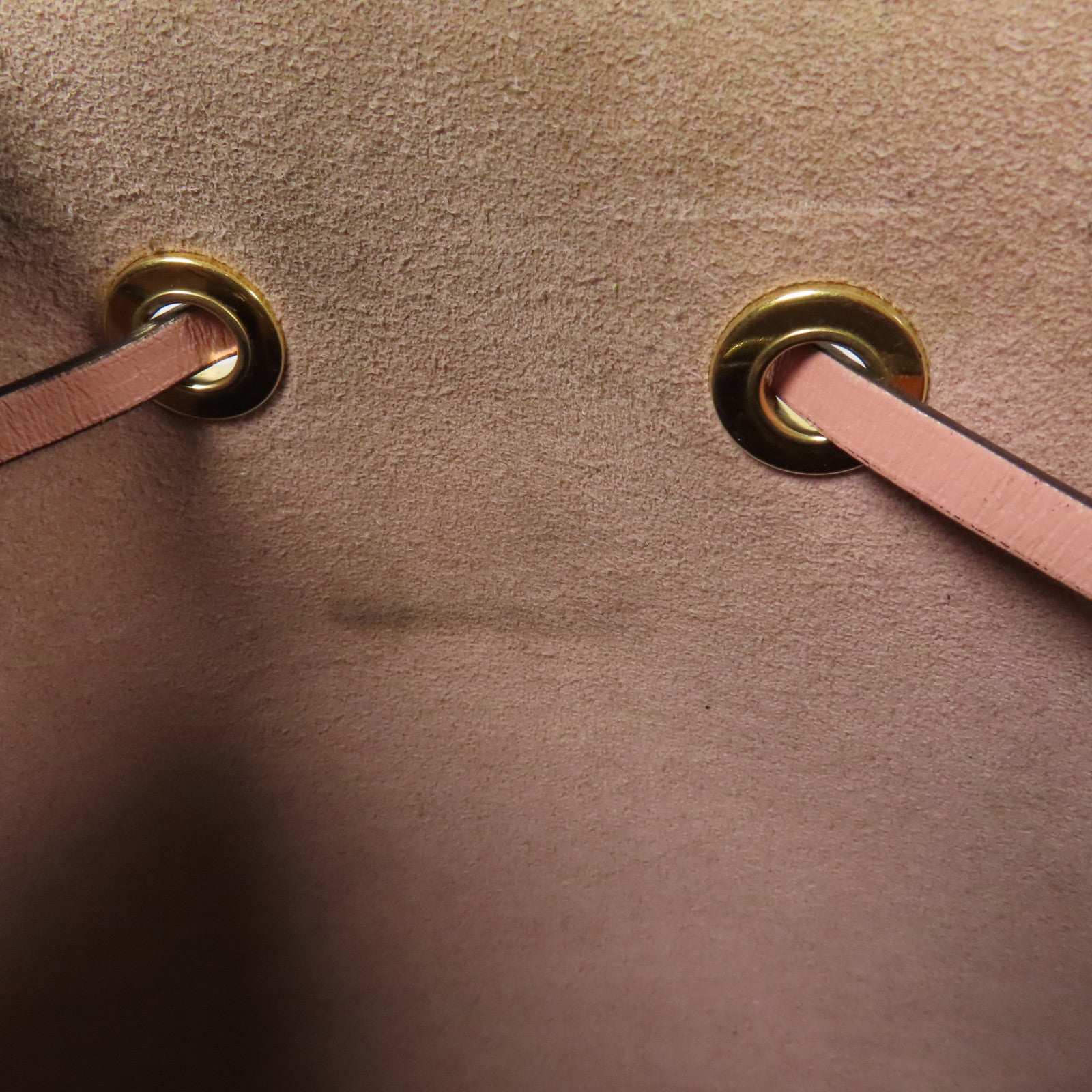 LOUIS VUITTON LV GHW Neo Noe 2way Shoulder Bag M44022 Monogram Brown Pink