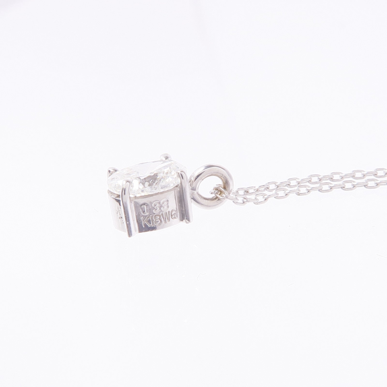 JEWELRY 18K白金Diamond Necklace鑽石項鍊