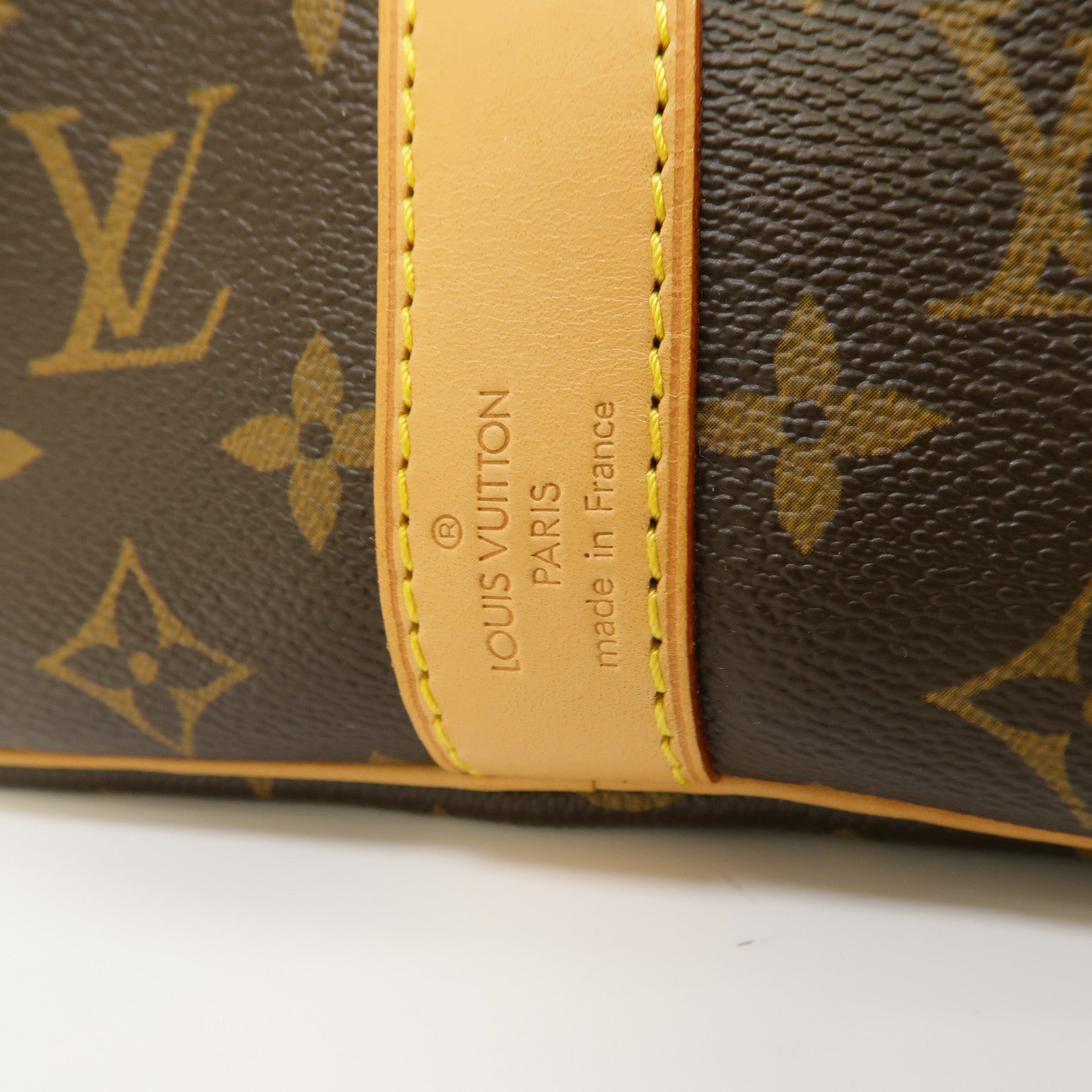LOUIS VUITTON Monogram Keepall 45 Bandouliere金扣手挽肩背兩用袋啡色