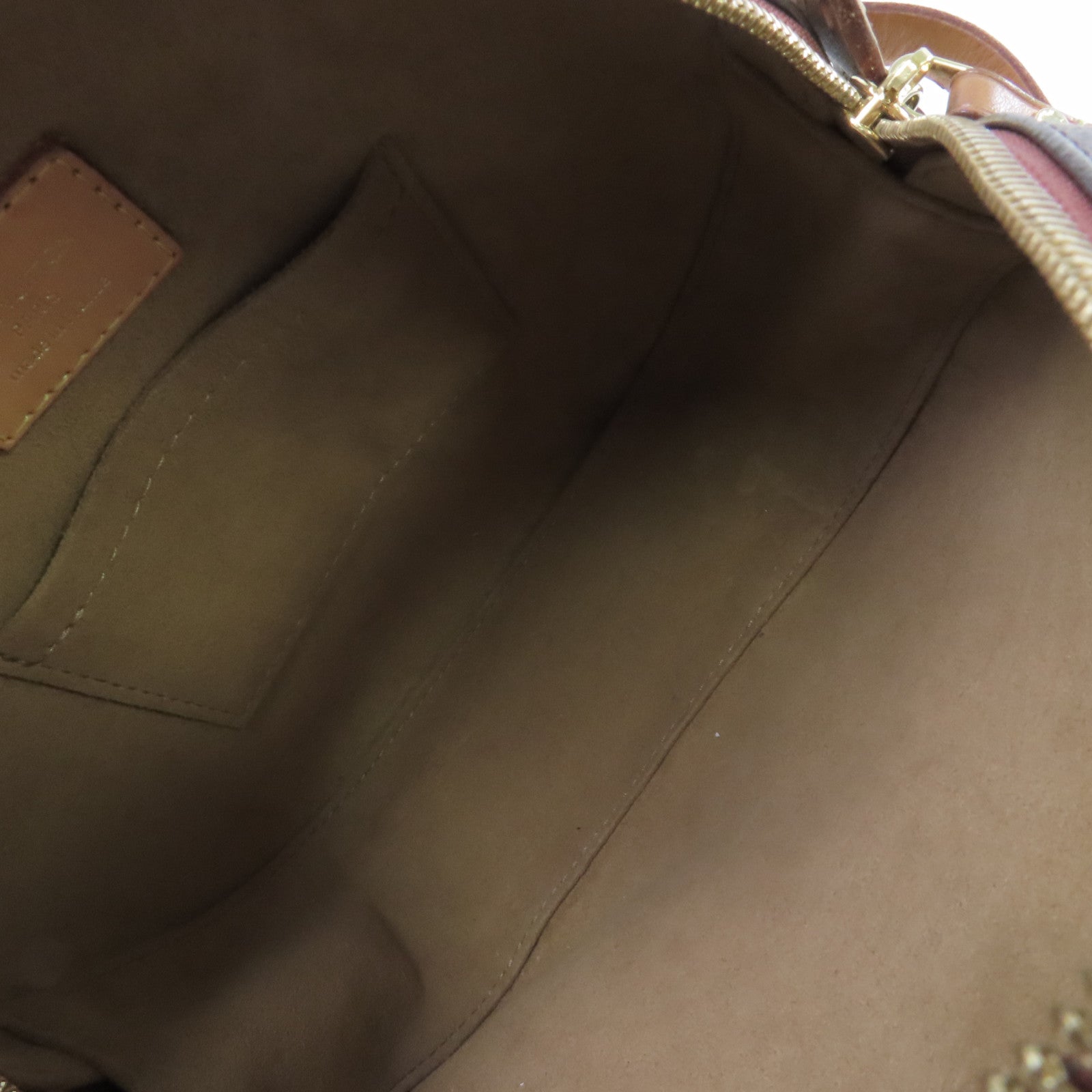 LOUIS VUITTON Monogram Boite Chapeau Souple MM Shoulder Bag金扣肩背袋啡色