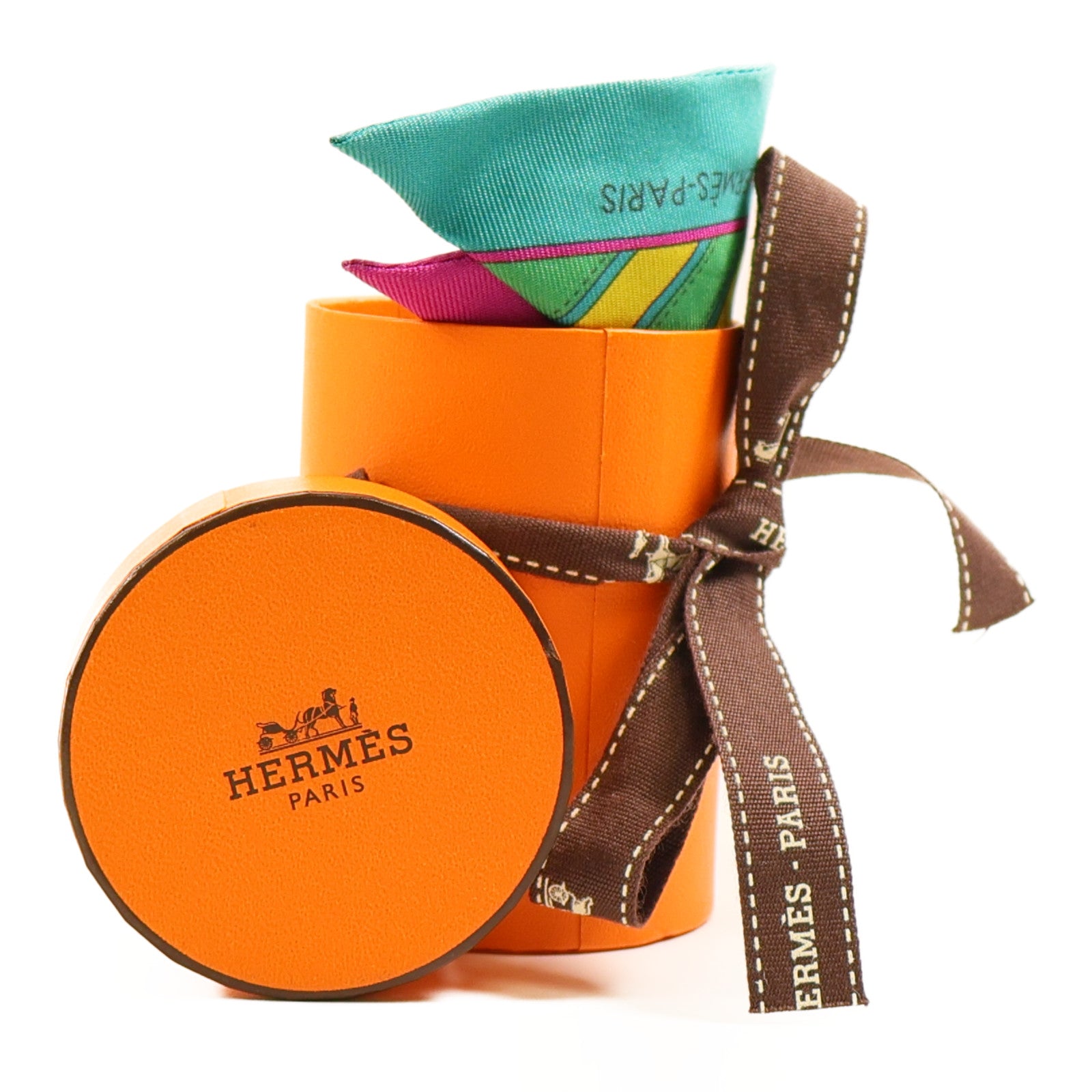 HERMES 絲質Twilly絲巾