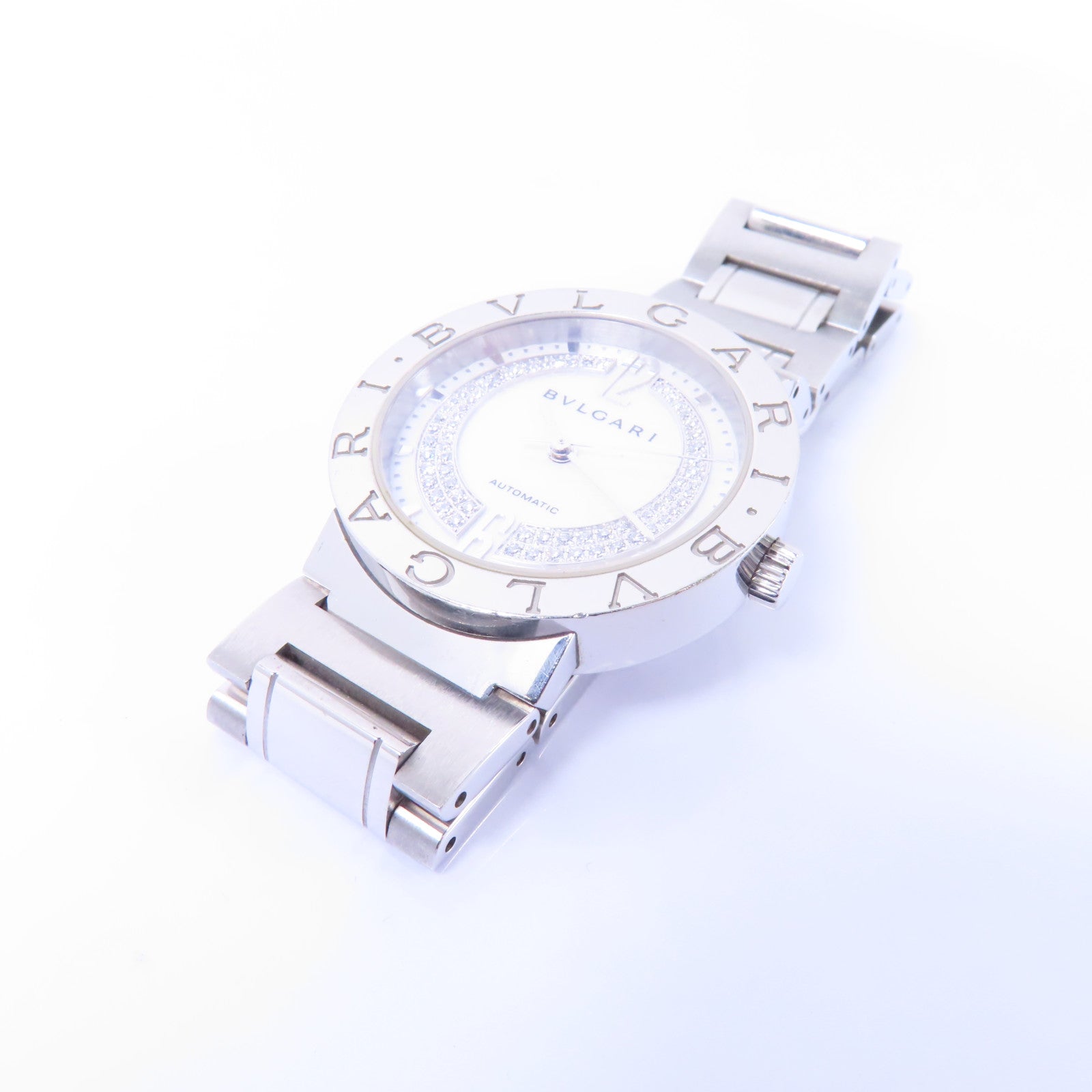 BVLGARI Bvlgari不鏽鋼手錶自動機芯銀色