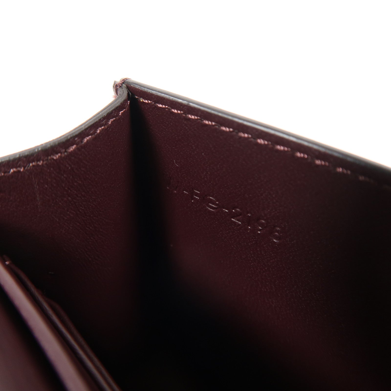 CELINE 牛皮皮革Card Case金扣卡片套紅色/黃色/啡色