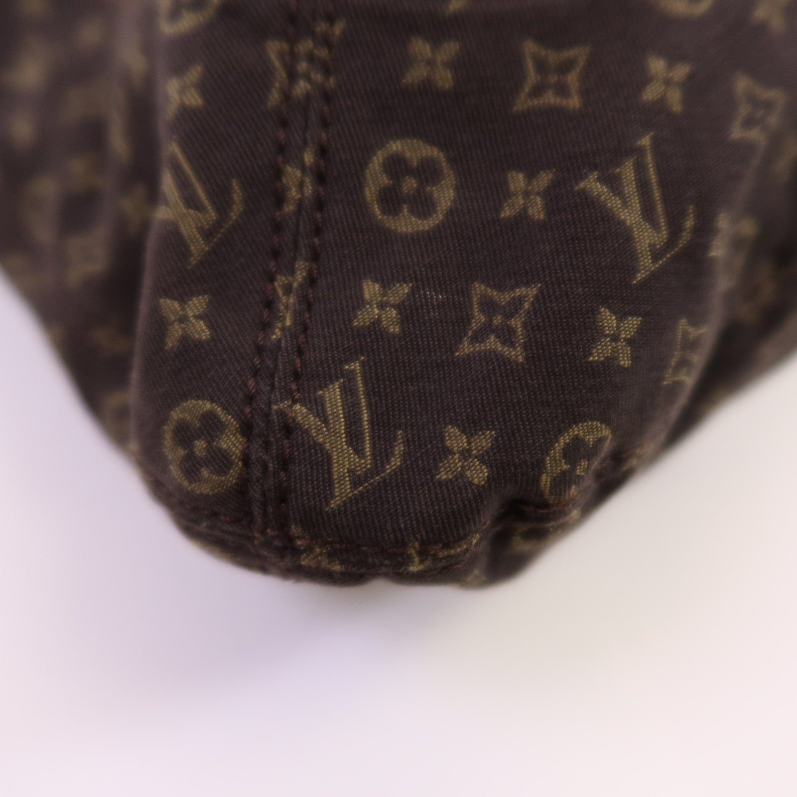 LOUIS VUITTON Monogram Mini Lin Angel Shoulder Bag金扣肩背袋