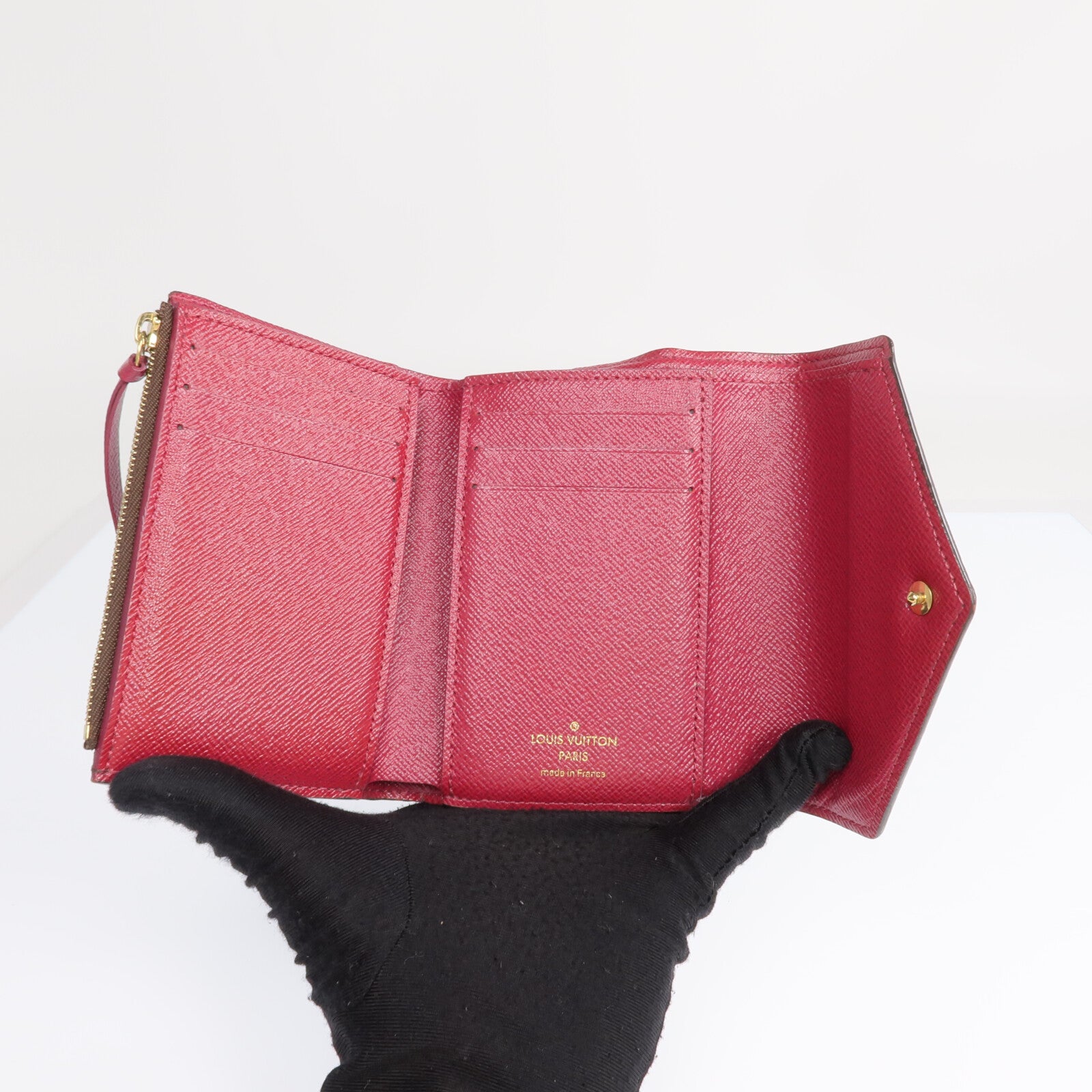 LOUIS VUITTON Monogram Portefeuille Victorine金扣錢包