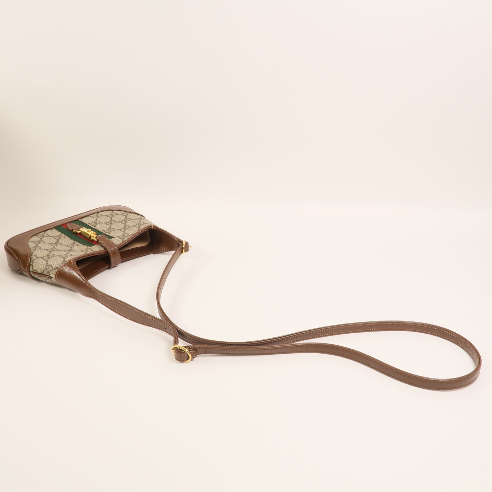 GUCCI 塗層帆布Mini Jackie 1961肩背袋