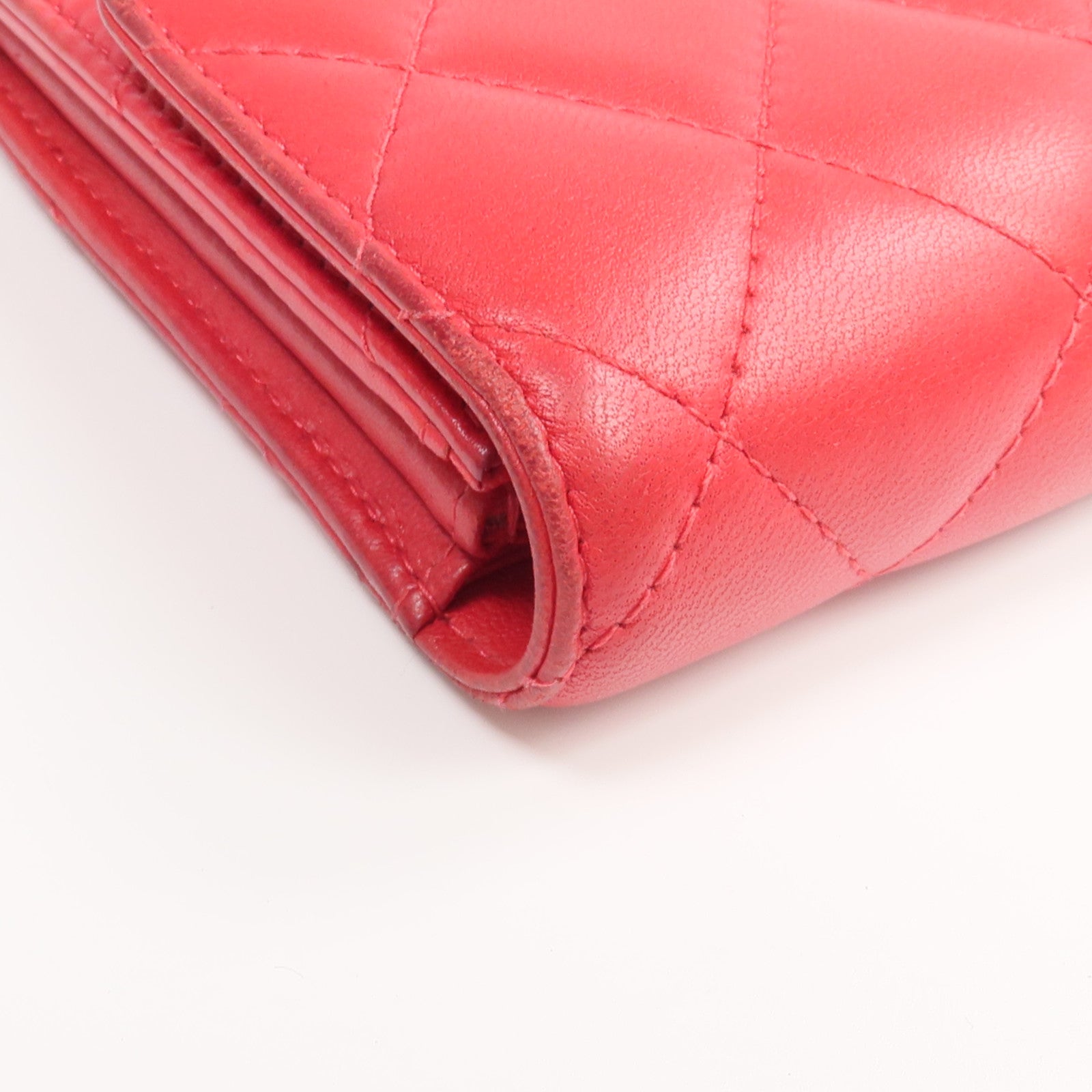 CHANEL 羊皮皮革Classic Long Flap Wallet金扣長錢包