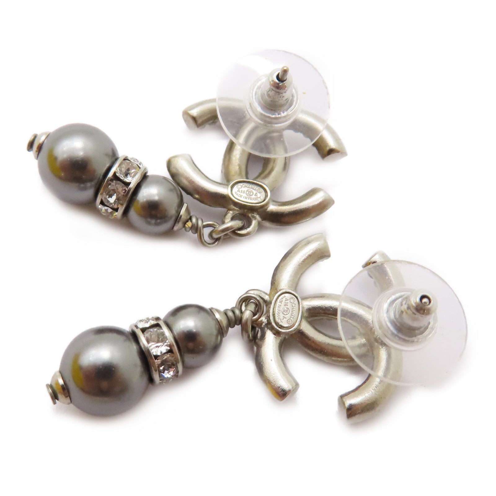 CHANEL 金屬Earrings耳環金色
