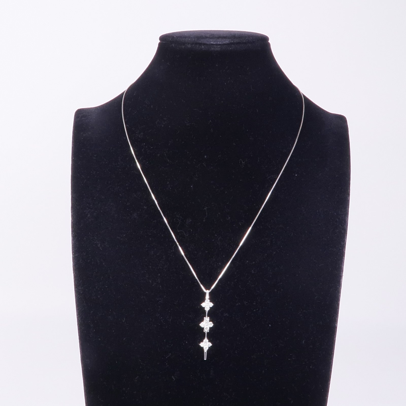 JEWELRY 18K白金Diamond Necklace鑽石項鍊