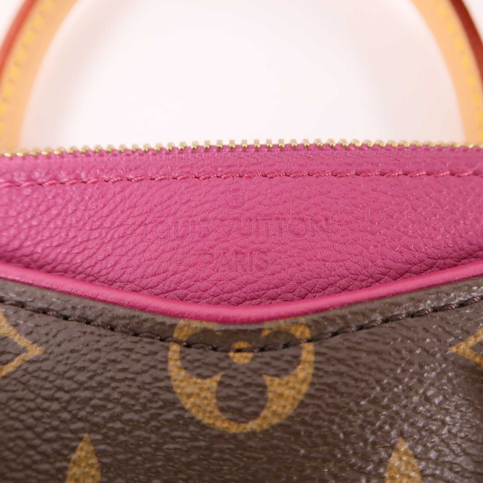 LOUIS VUITTON Monogram Pallas BB金扣手挽肩背兩用袋