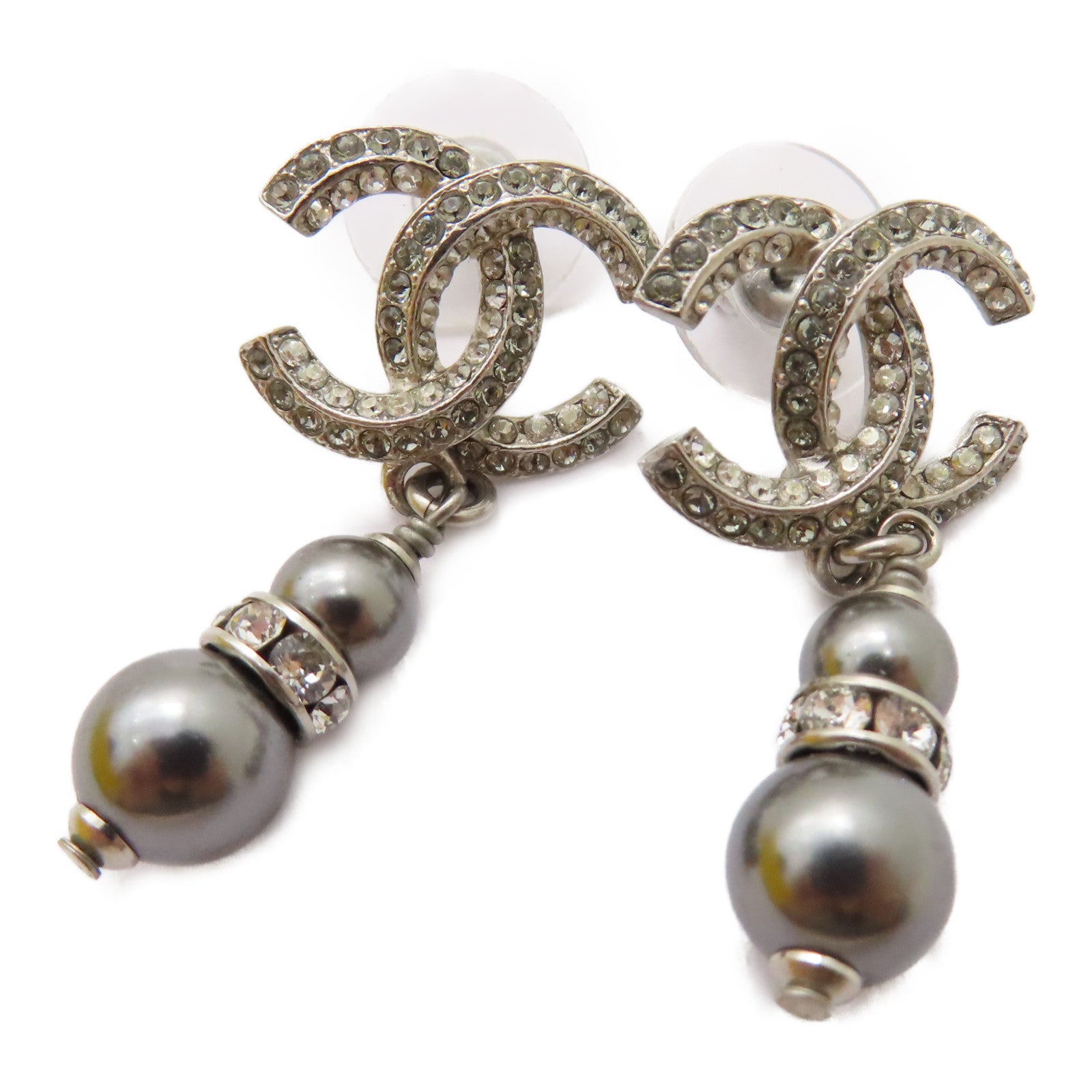 CHANEL 金屬Earrings耳環金色
