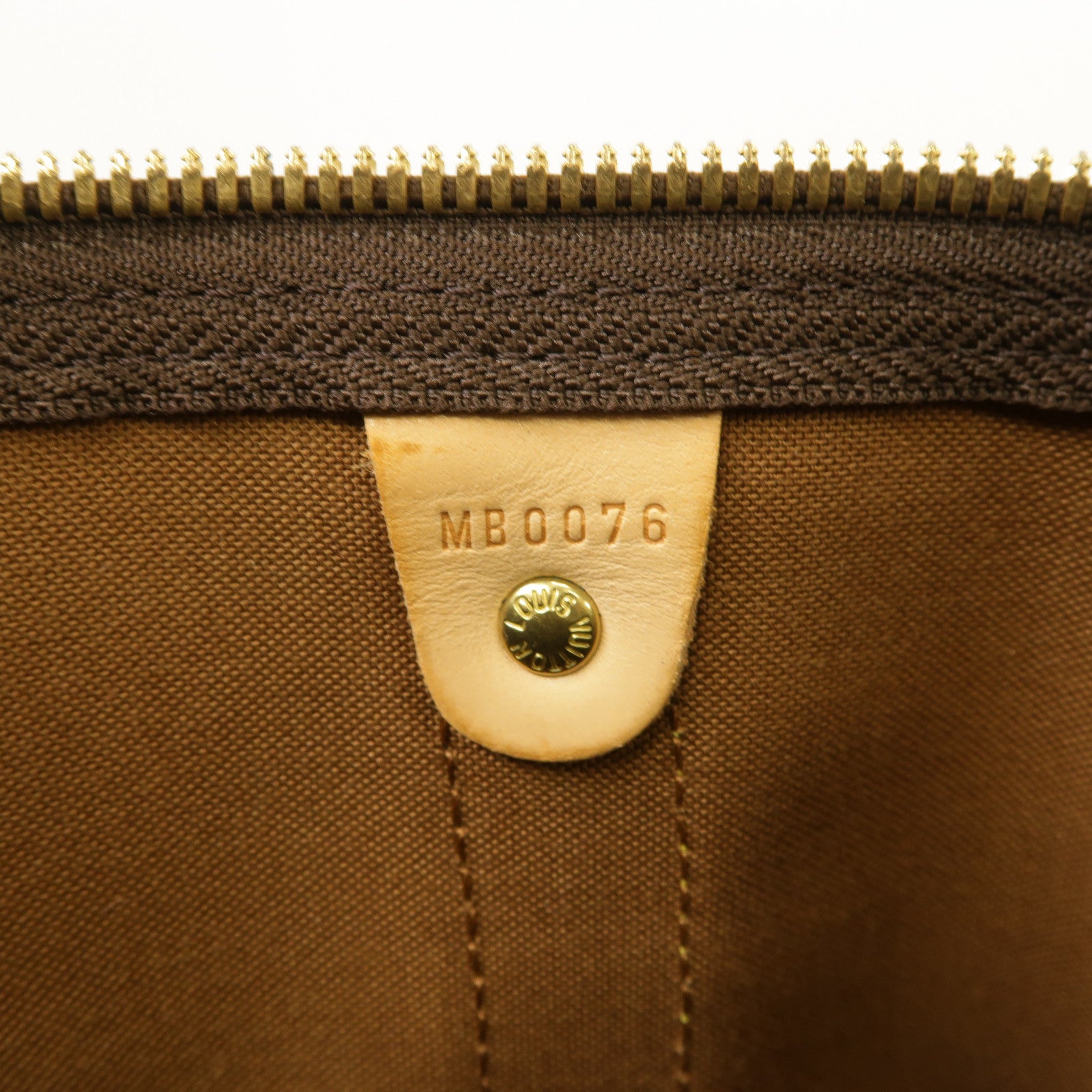 LOUIS VUITTON Monogram Keepall 45 Bandouliere金扣手挽肩背兩用袋啡色