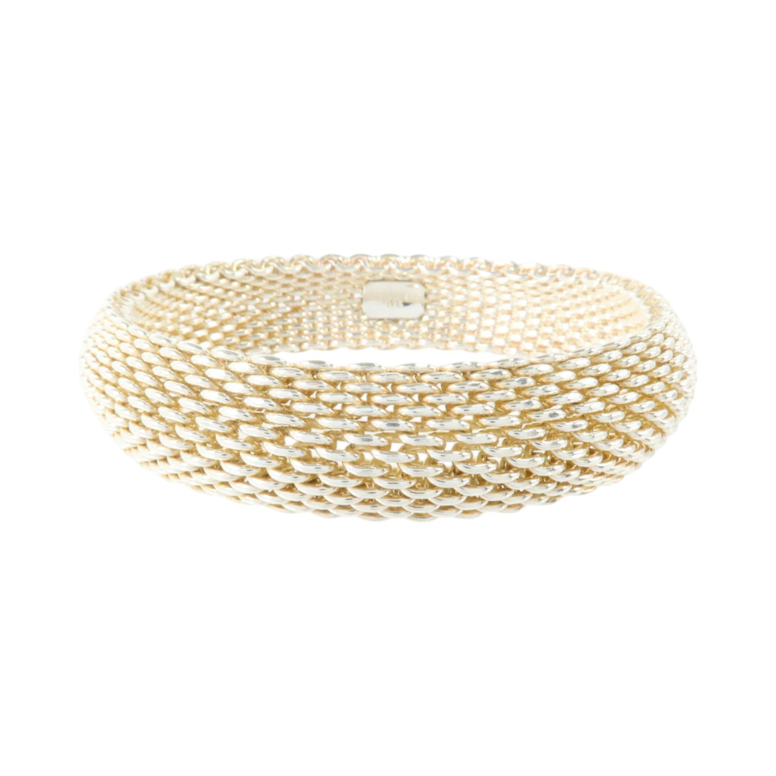 TIFFANY＆CO 925純銀Somerset Mesh Bracelet手鏈