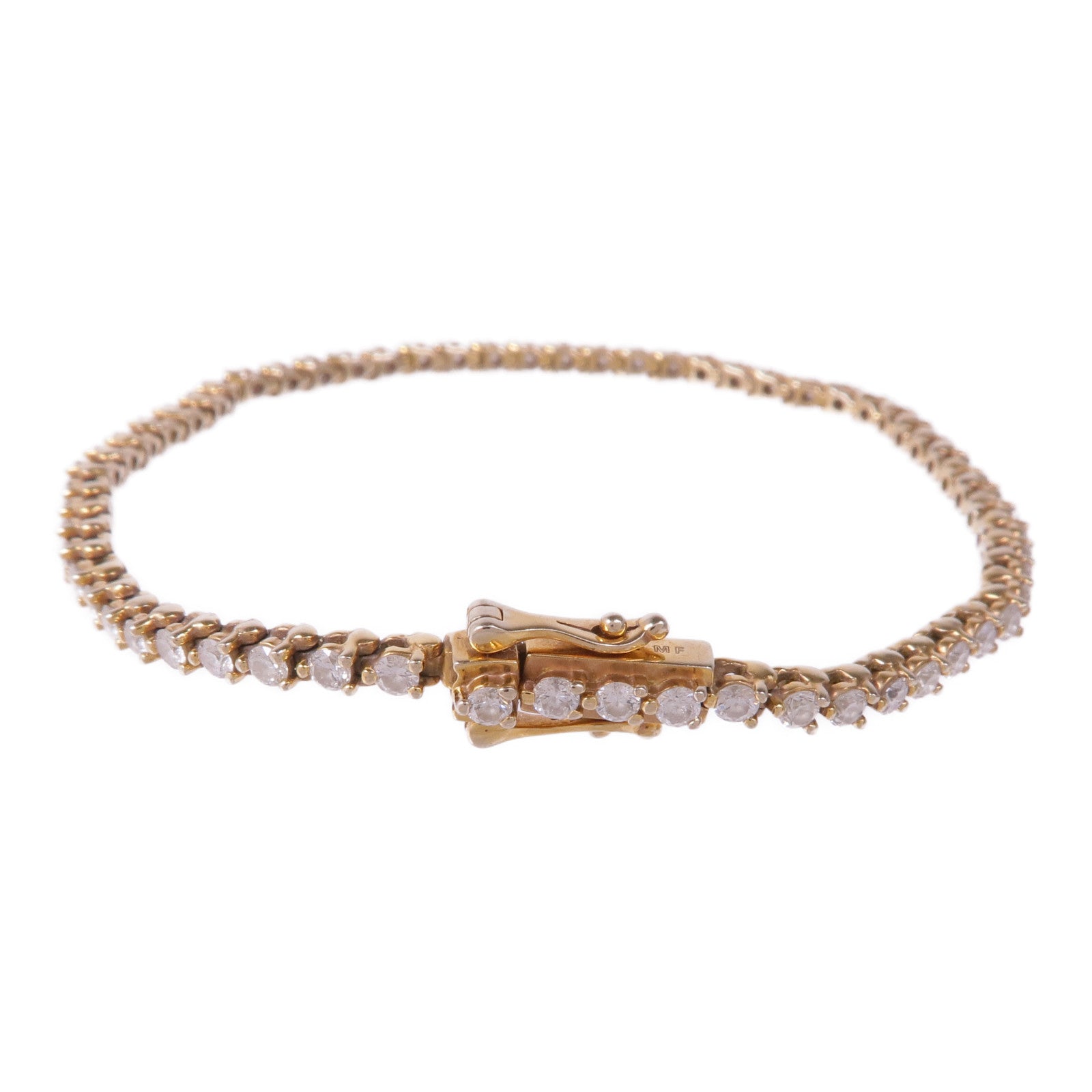 JEWELRY 18K黃金Diamond Bracelet鑽石手鏈