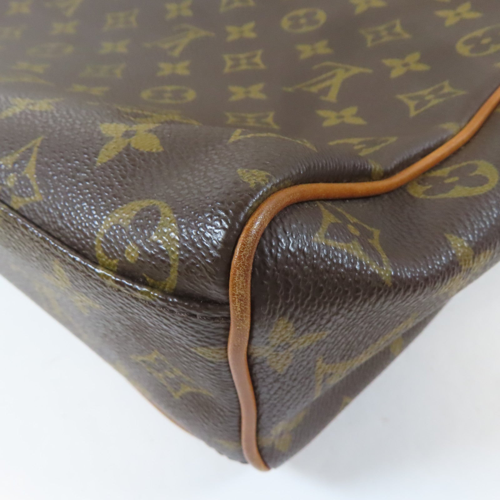 LOUIS VUITTON Monogram Abbesses金扣肩背袋啡色