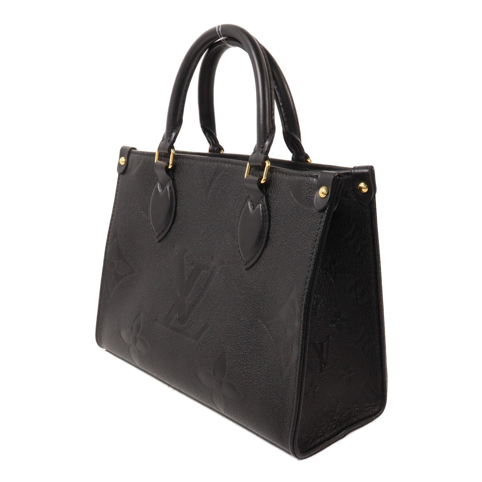 LOUIS VUITTON Monogram Empreinte OnTheGo PM手挽肩背兩用袋