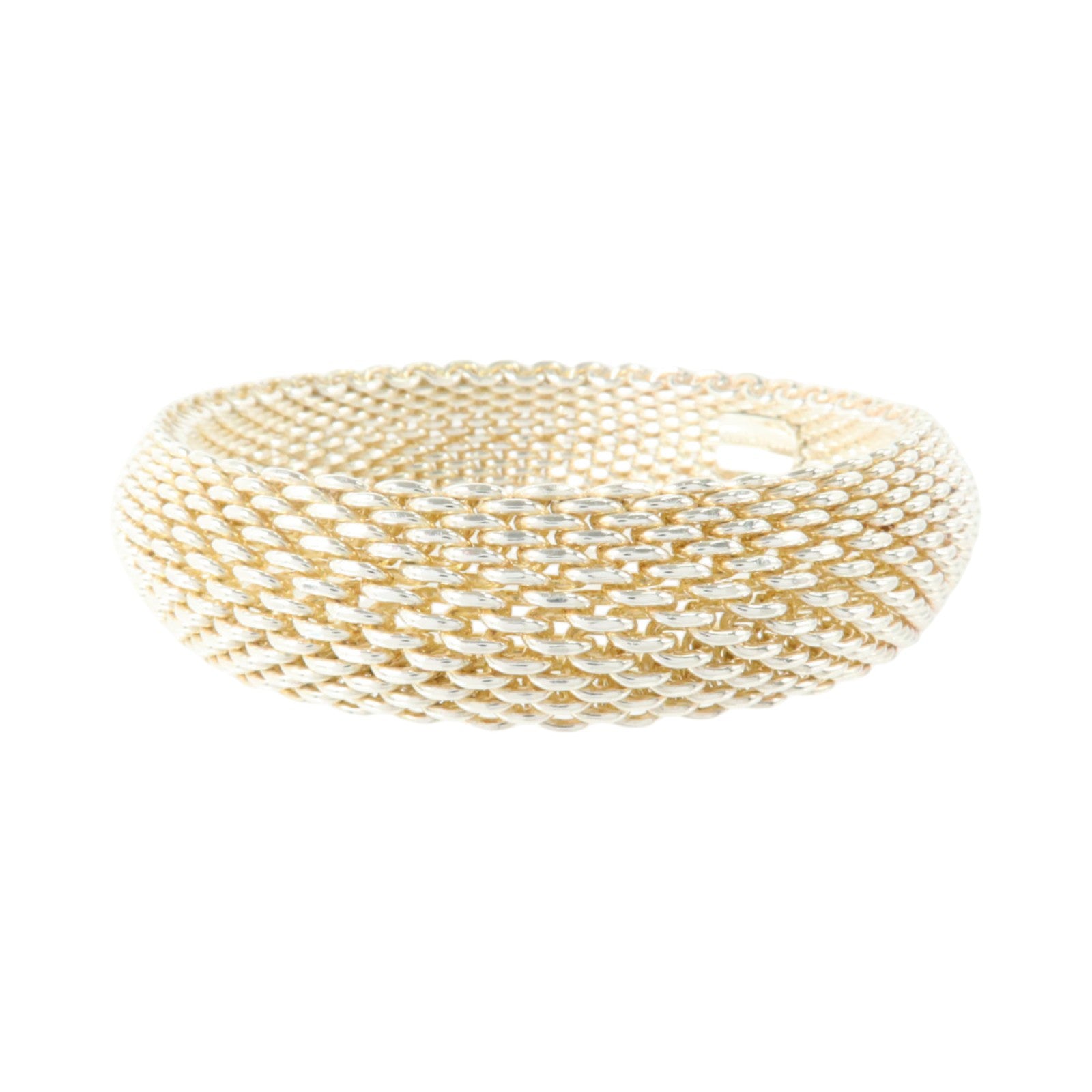 TIFFANY＆CO 925純銀Somerset Mesh Bracelet手鏈