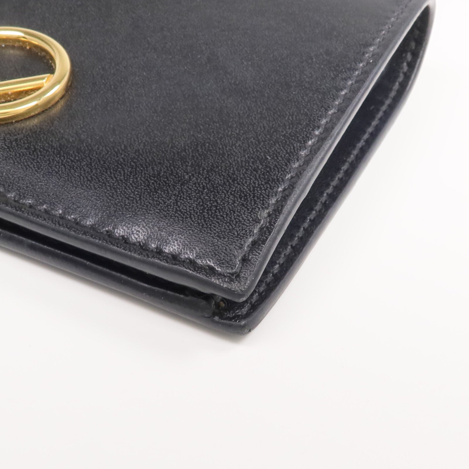 FENDI 牛皮皮革Wallet金扣錢包