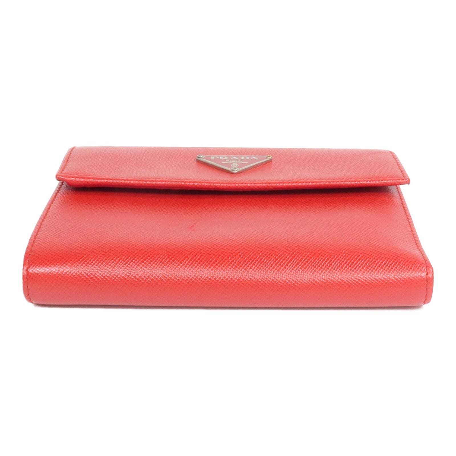 PRADA 牛皮皮革Fold Wallet錢包