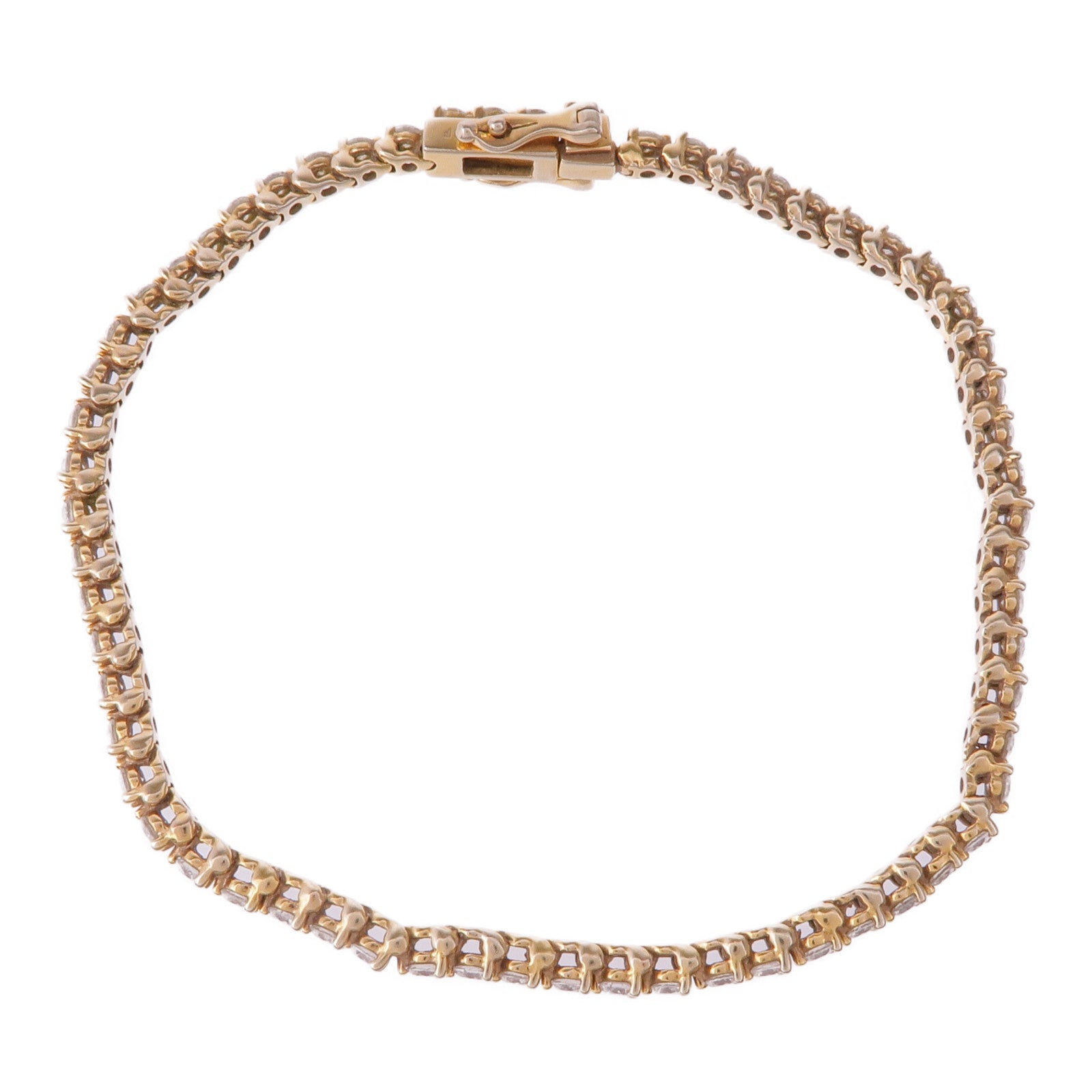 JEWELRY 18K黃金Diamond Bracelet鑽石手鏈