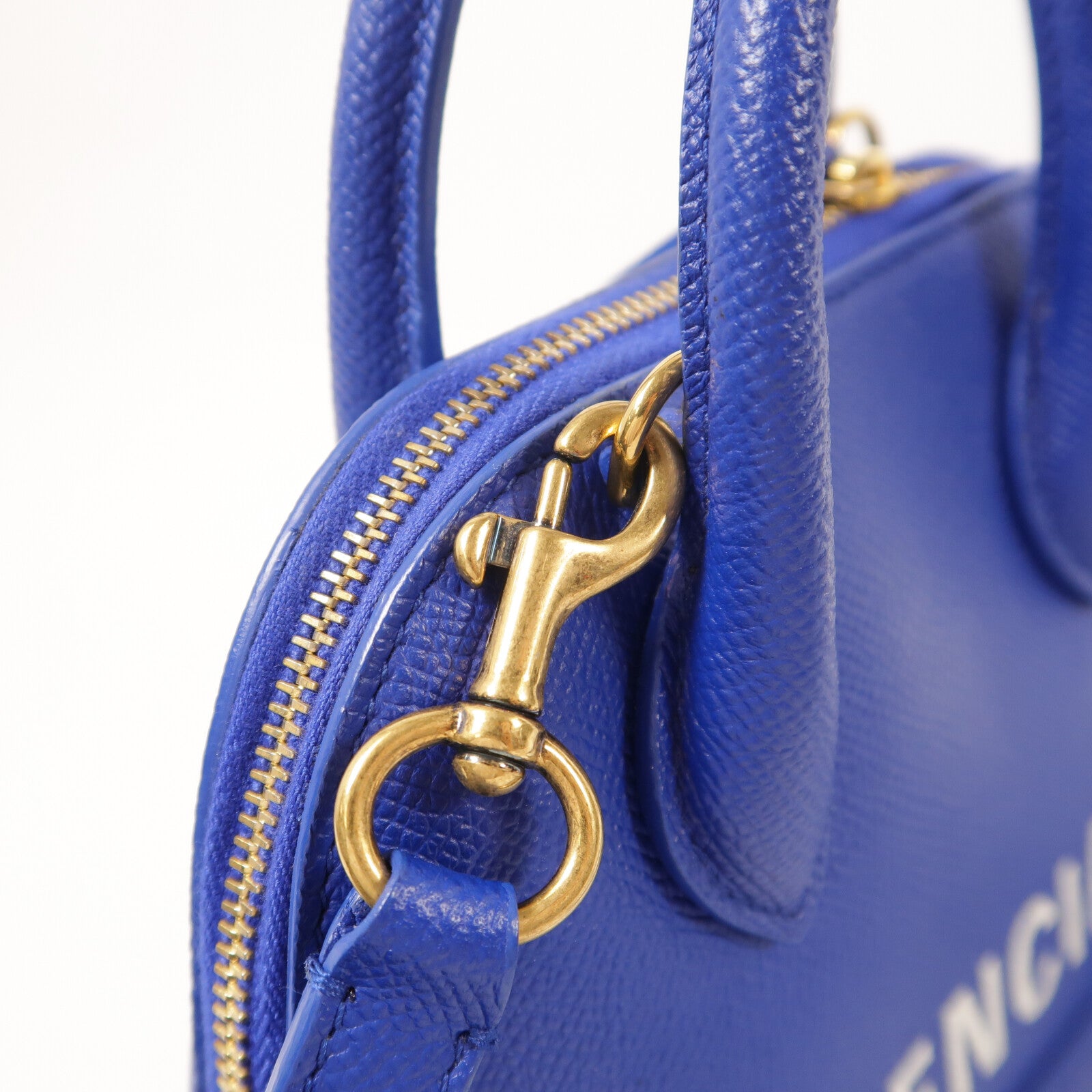 BALENCIAGA 牛皮皮革Ville Top Handle XXS手挽肩背兩用袋