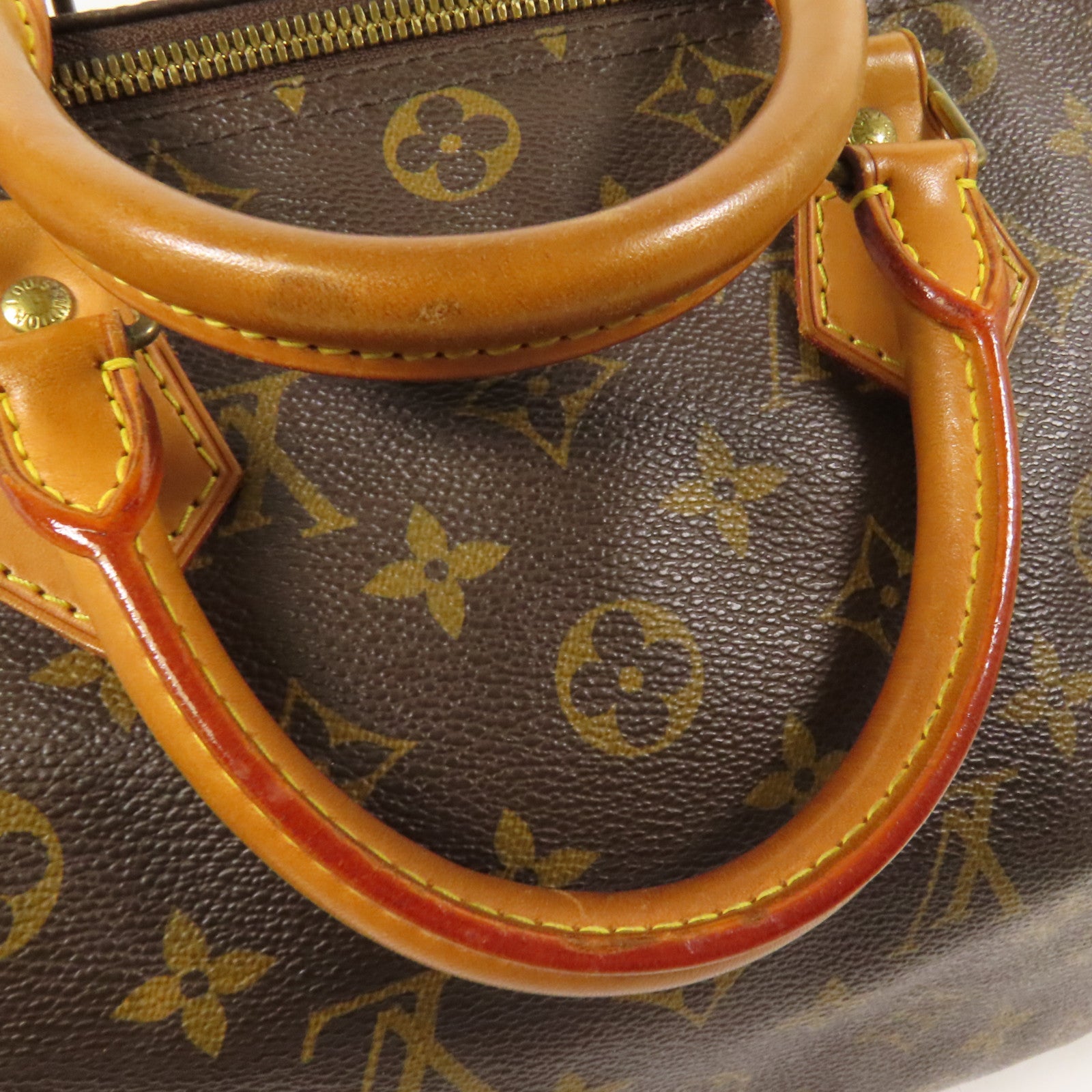 LOUIS VUITTON Monogram Speedy Bandouliere 30金扣手挽肩背兩用袋