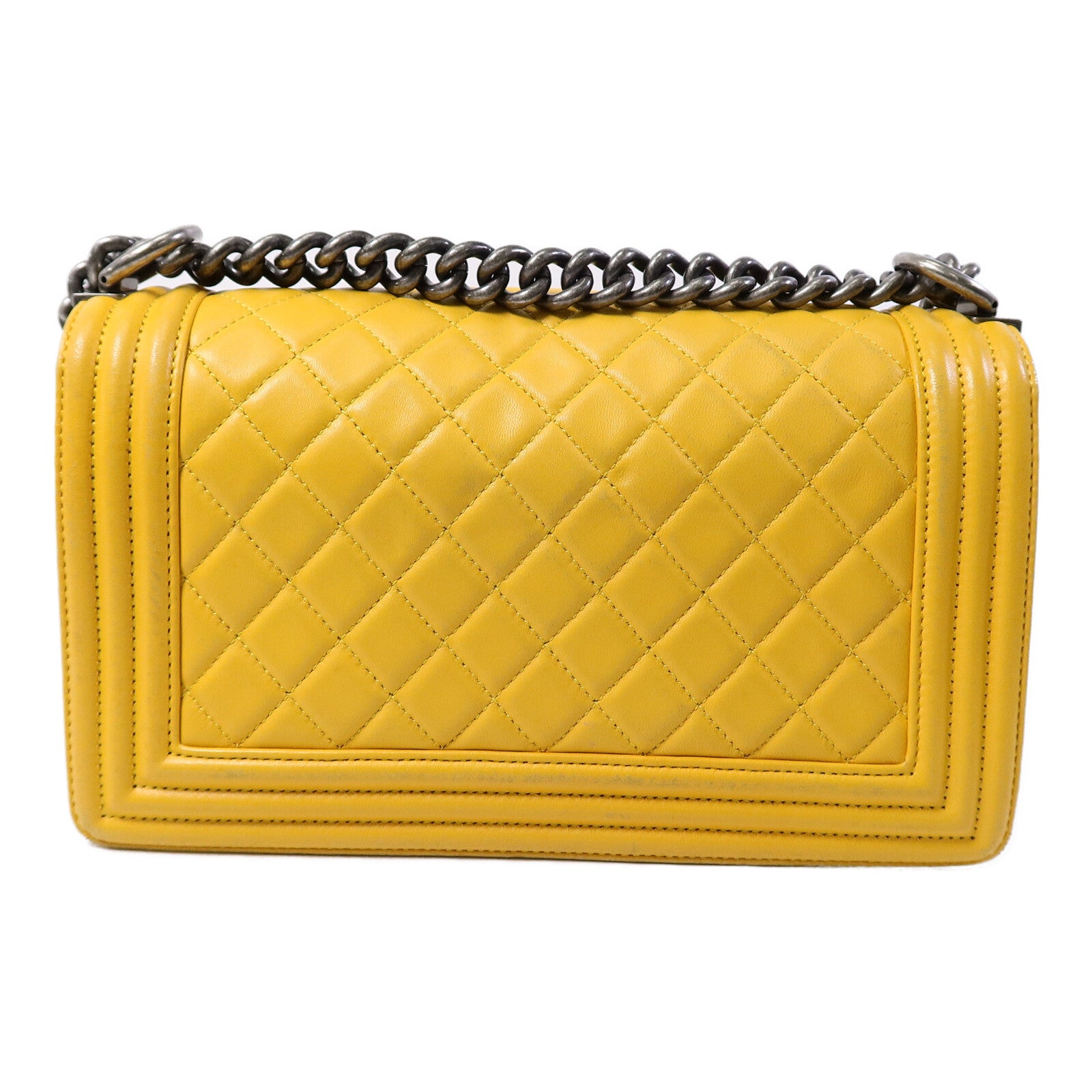 CHANEL 羊皮皮革Boy 25肩背袋