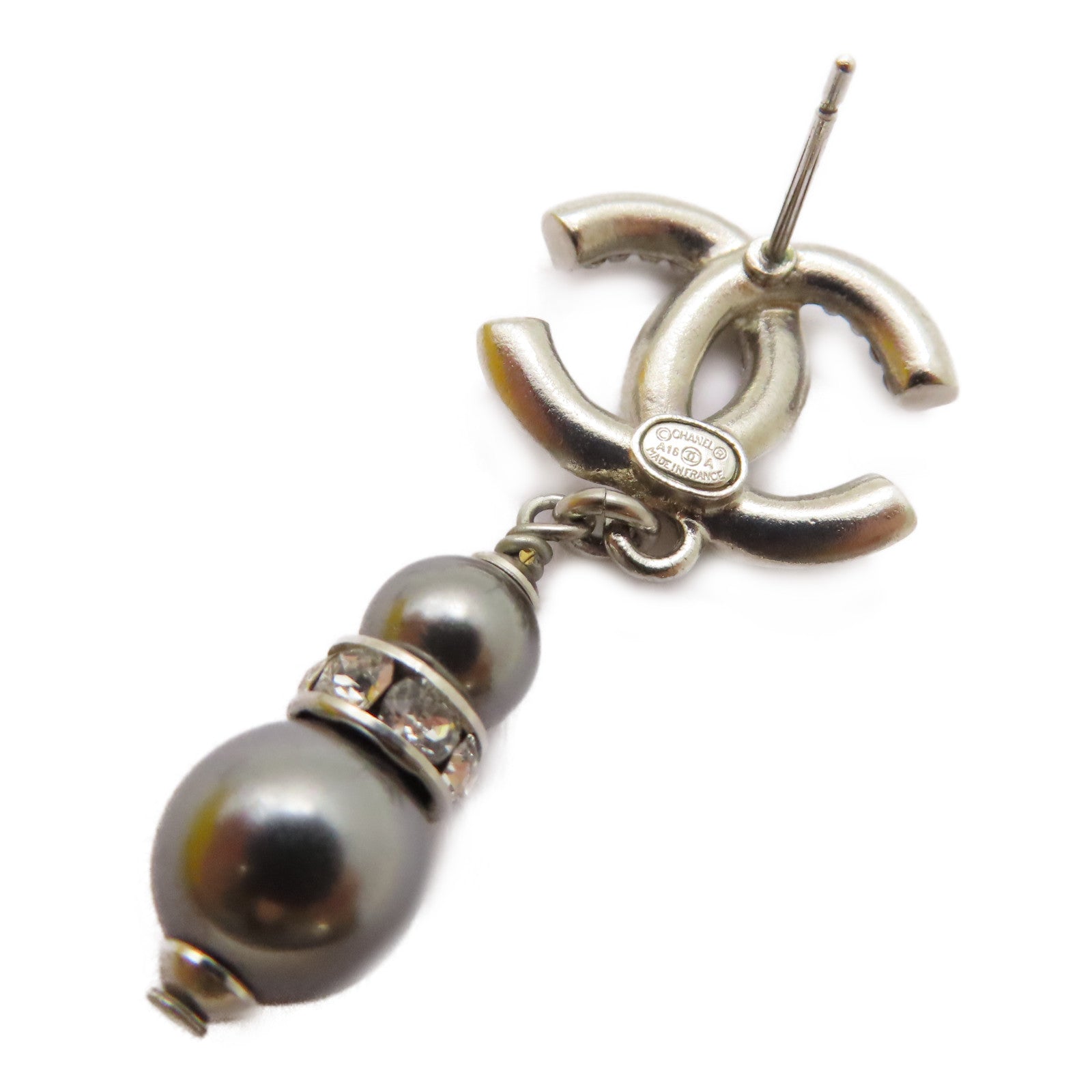 CHANEL 金屬Earrings耳環金色