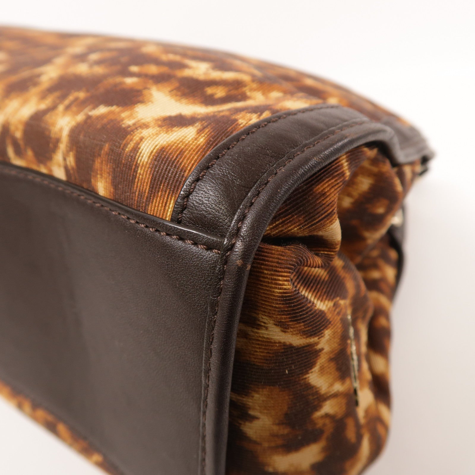 COACH 帆布Shoulder Bag金扣肩背袋