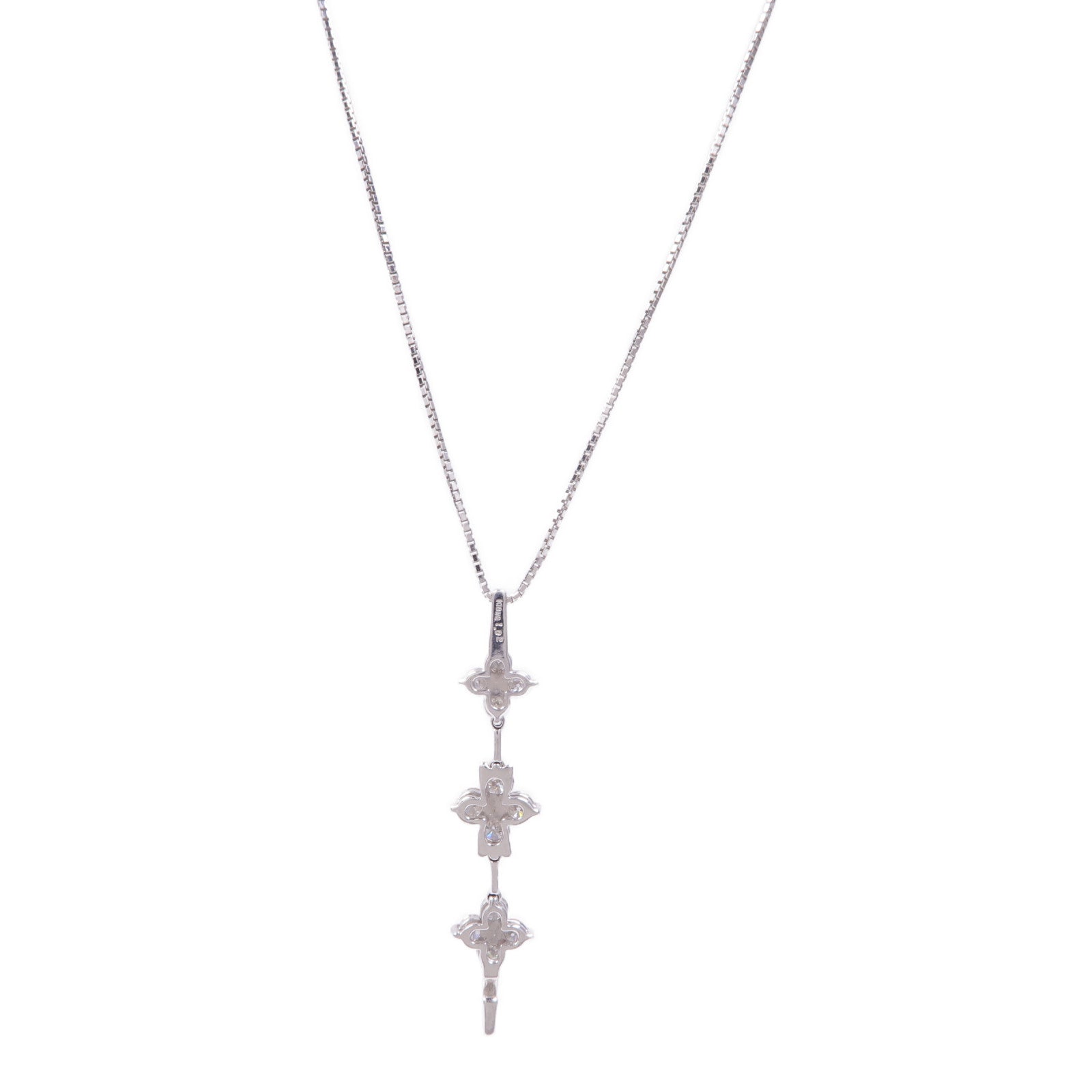 JEWELRY 18K白金Diamond Necklace鑽石項鍊