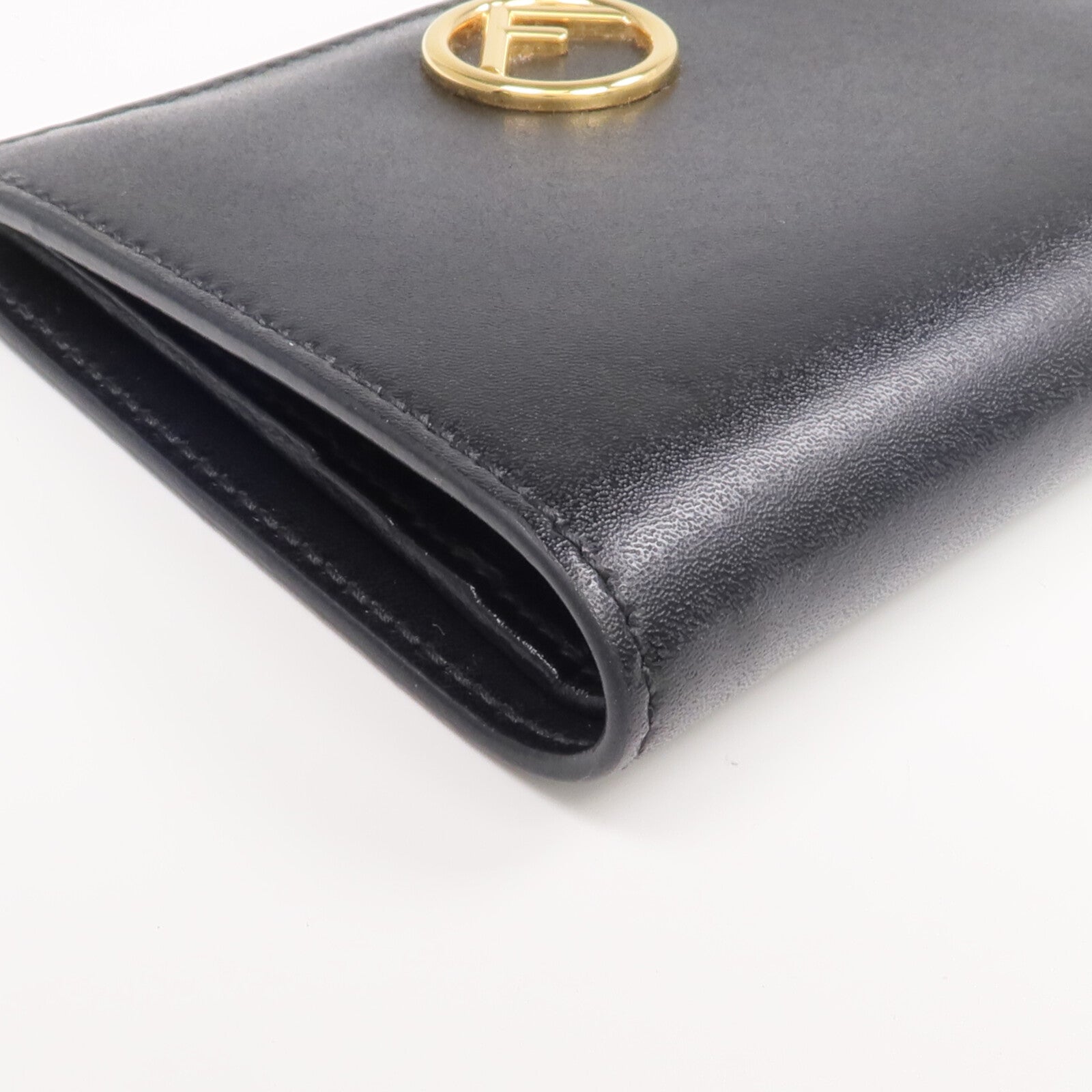 FENDI 牛皮皮革Wallet金扣錢包