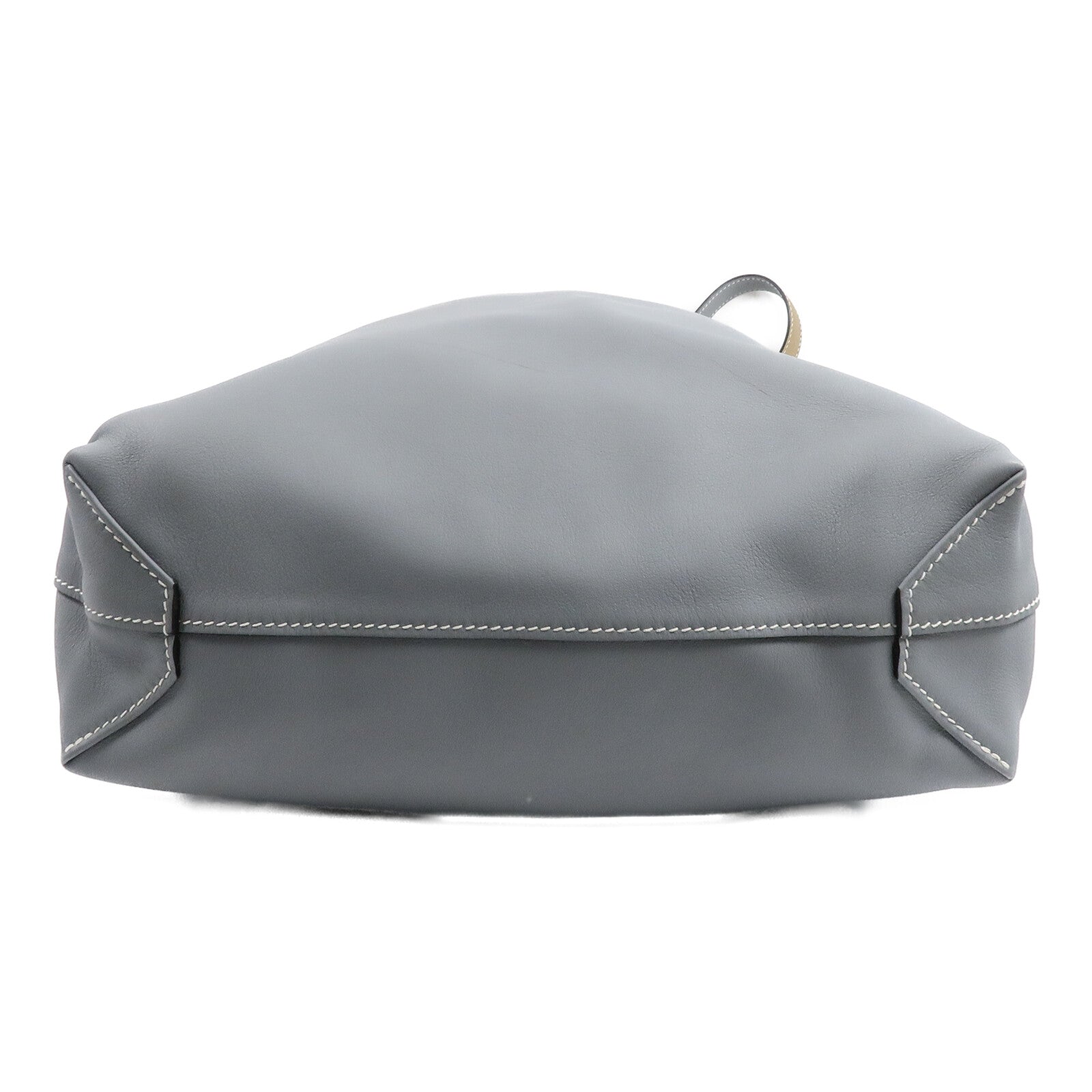 HERMES Swift皮革Double Sens 28肩背袋/手挽袋Gris Pantin/Poussier