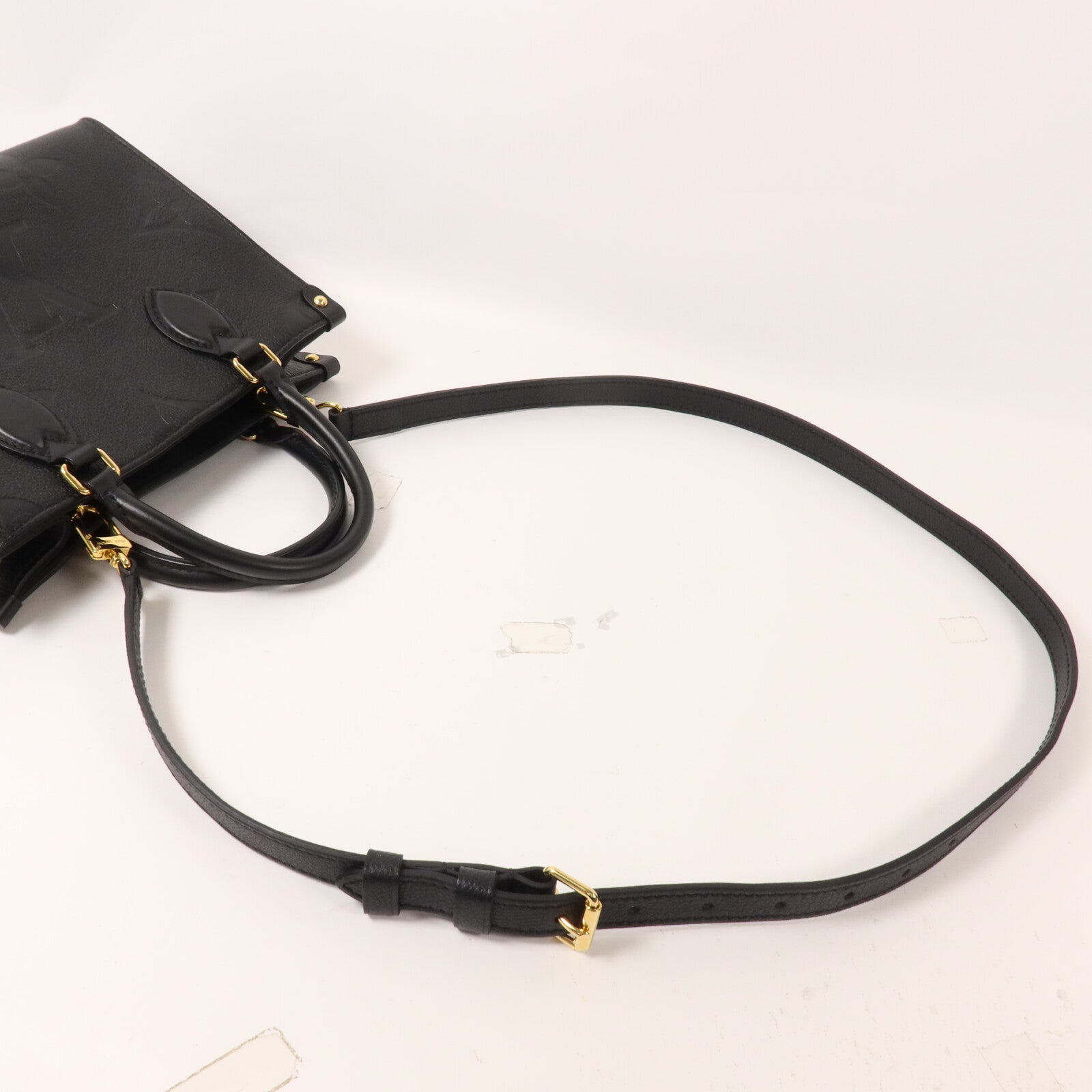 LOUIS VUITTON Monogram Empreinte OnTheGo PM手挽肩背兩用袋
