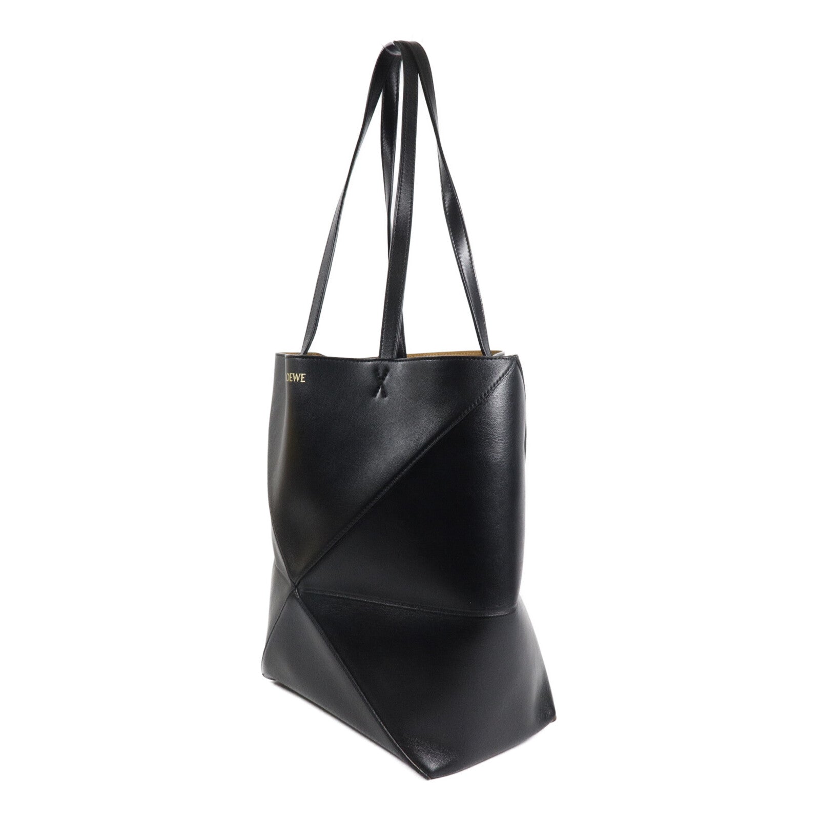 LOEWE 牛皮皮革Puzzle Fold Medium肩背袋