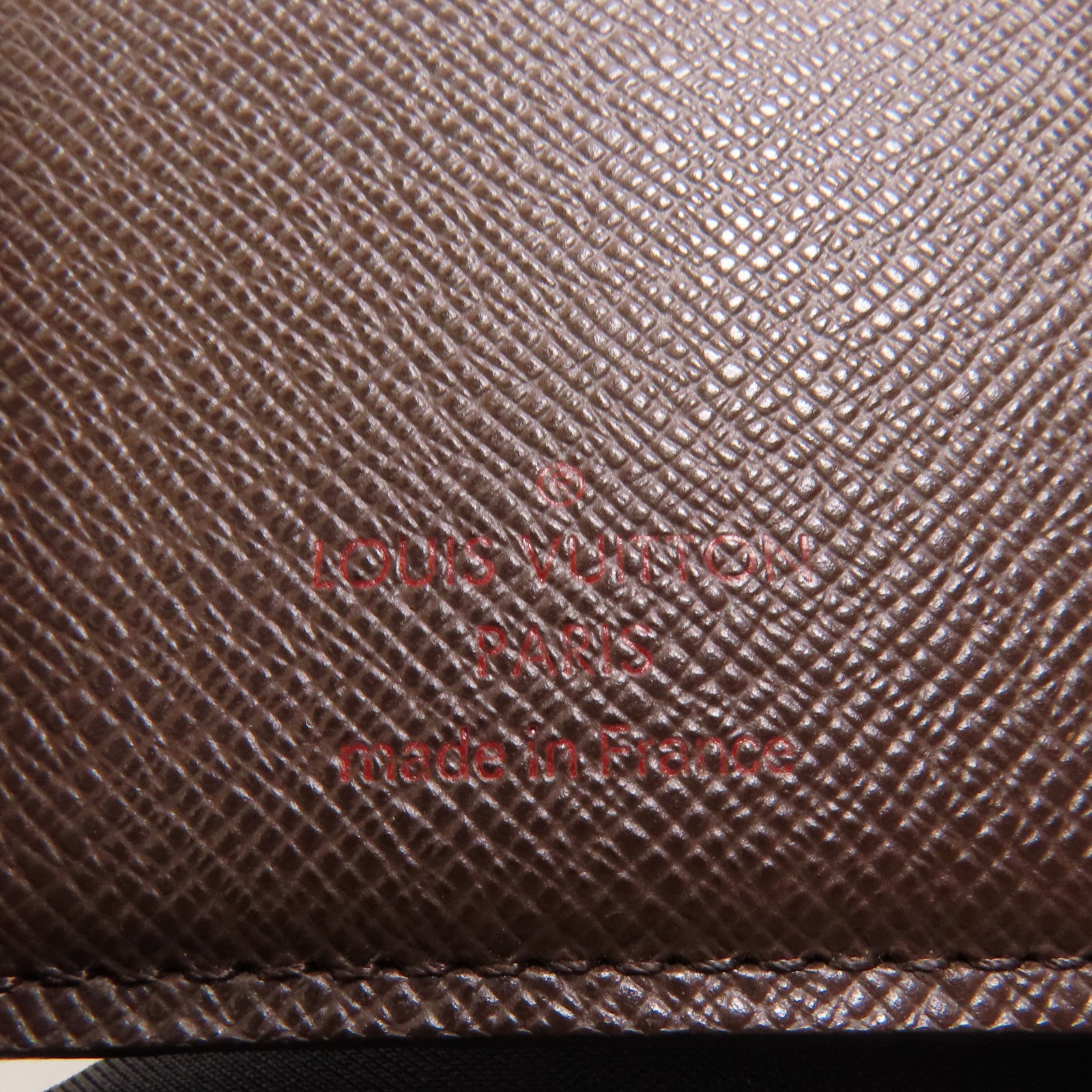 LOUIS VUITTON Damier Wallet金扣錢包