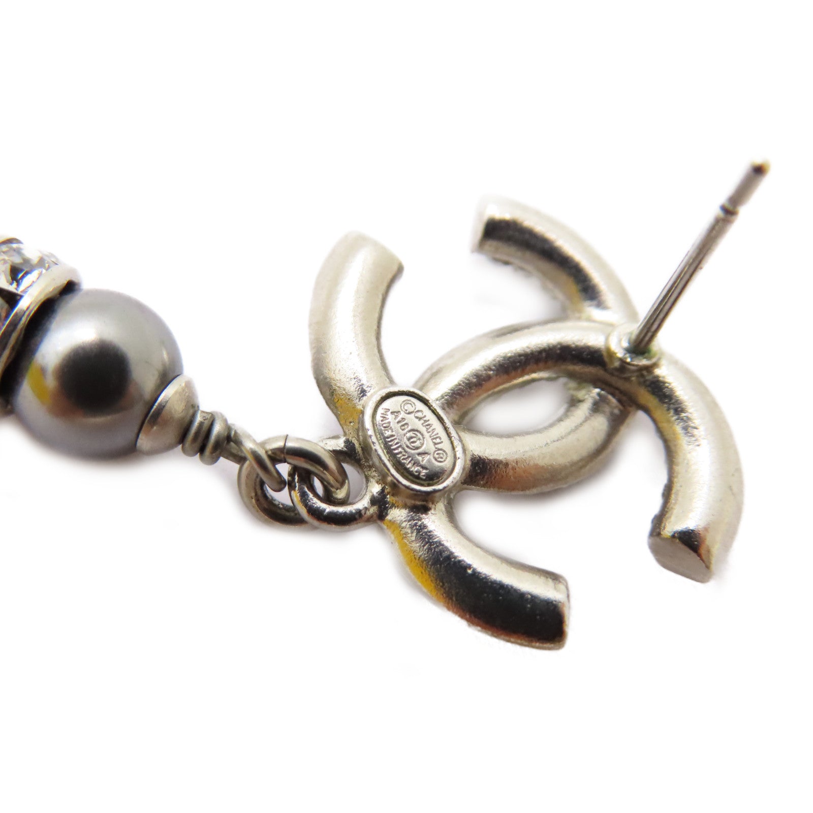 CHANEL 金屬Earrings耳環金色
