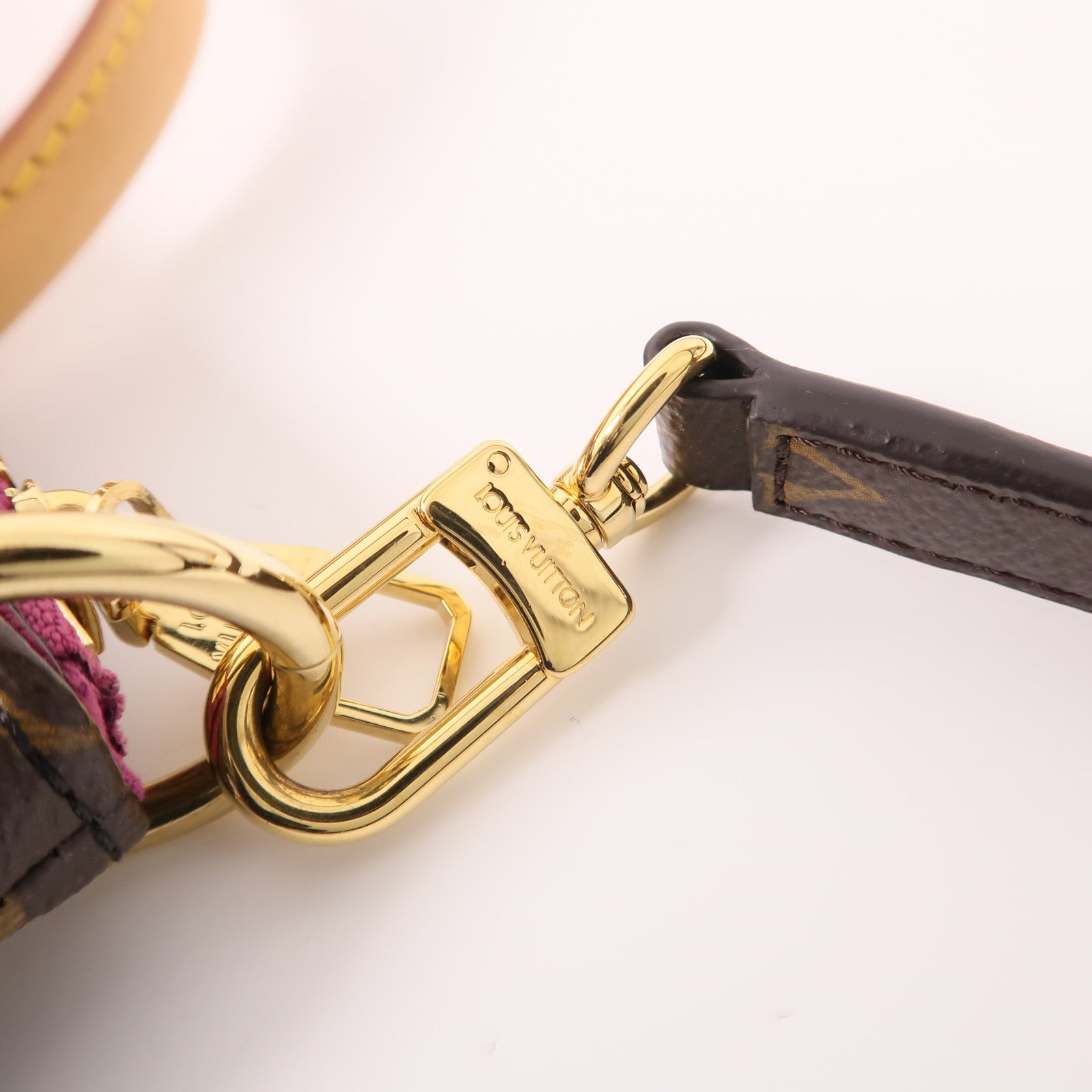 LOUIS VUITTON Monogram Pallas BB金扣手挽肩背兩用袋